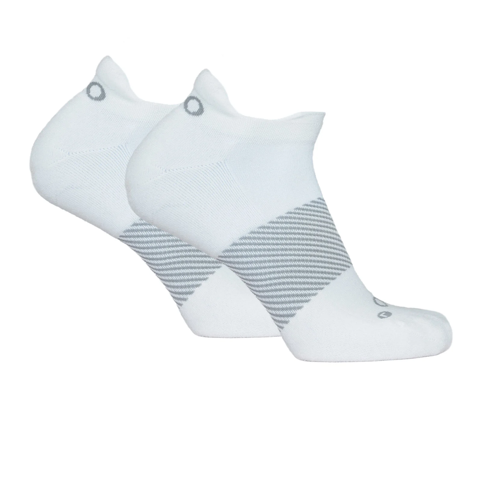 OS1st Wicked Comfort No Show Sock (Unisex) - White