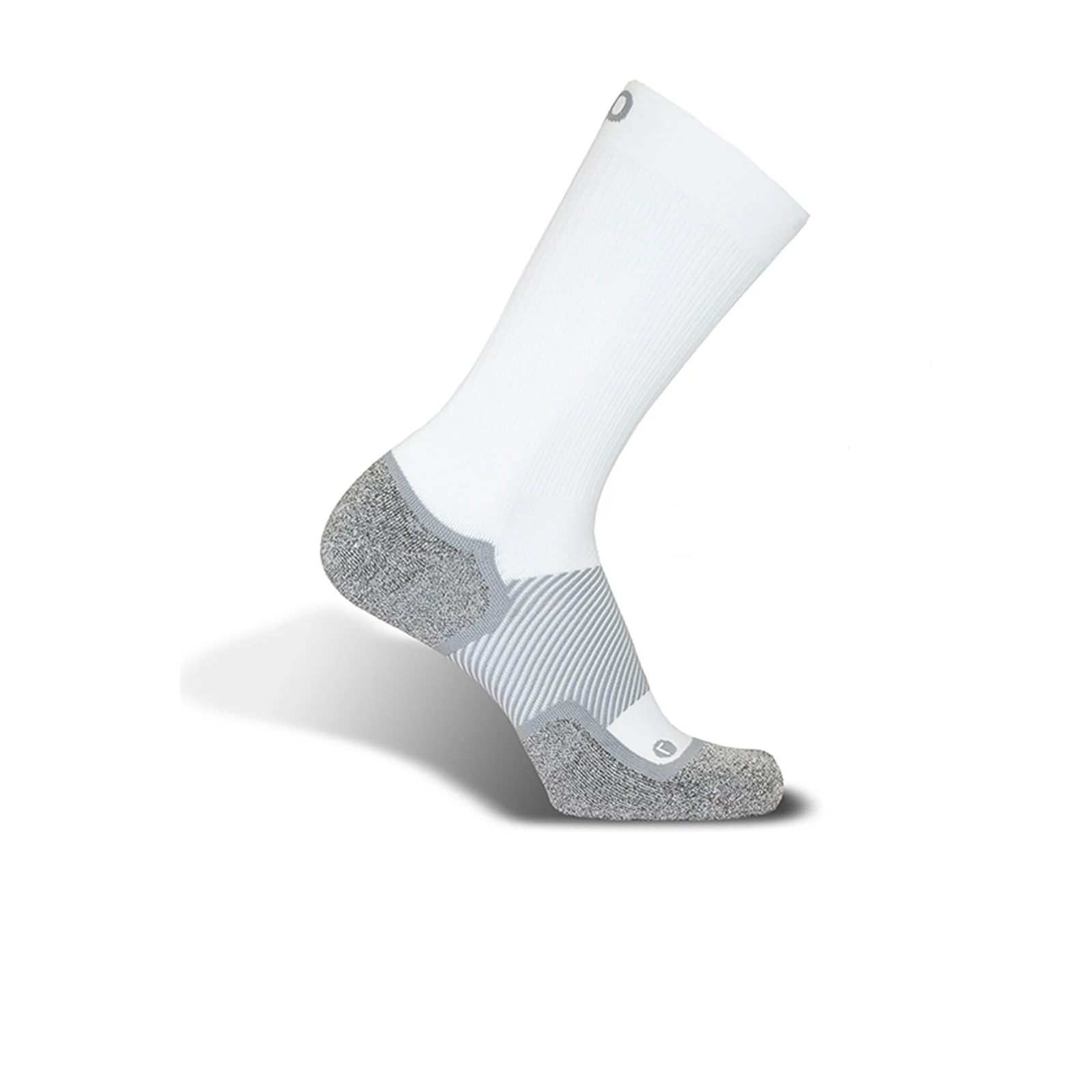 OS1st WP4+ Wide Wellness Performance Crew Sock (Unisex) - White