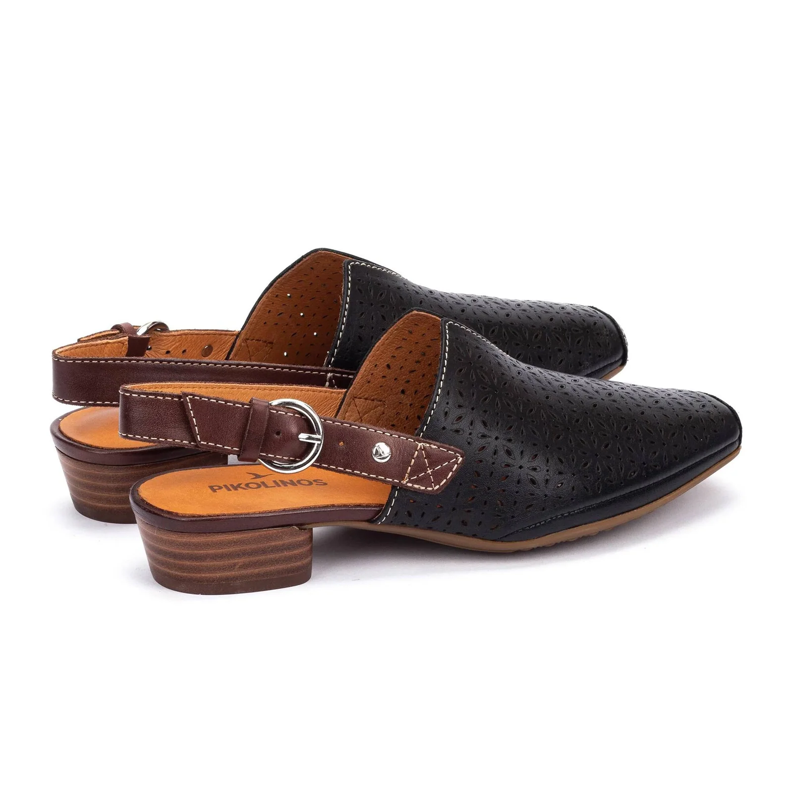Pikolinos Alameda W1N-5955C1 Heeled Sandal (Women) - Black - Image 3