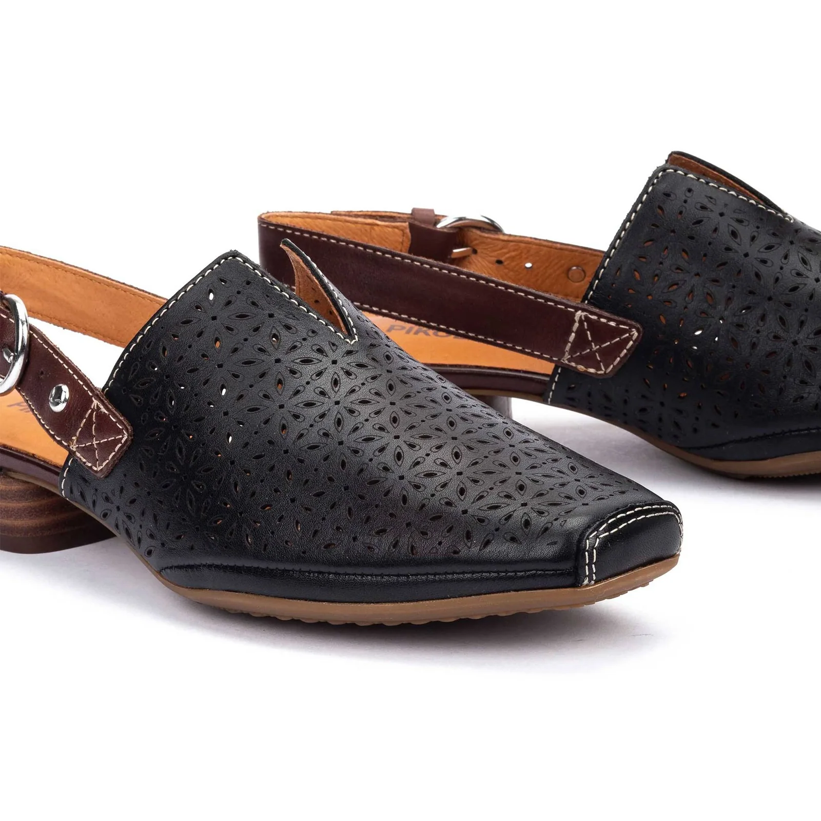 Pikolinos Alameda W1N-5955C1 Heeled Sandal (Women) - Black - Image 4