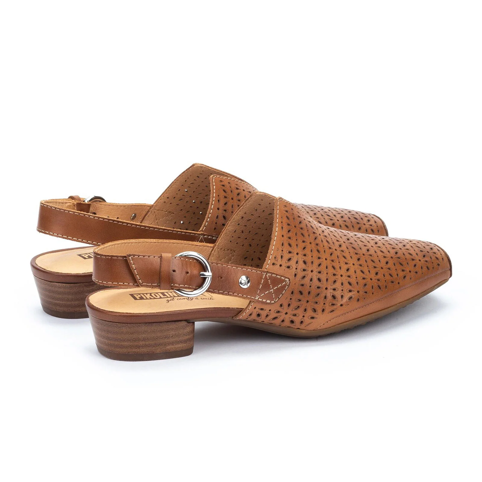 Pikolinos Alameda W1N-5955C1 Heeled Sandal (Women) - Brandy - Image 3