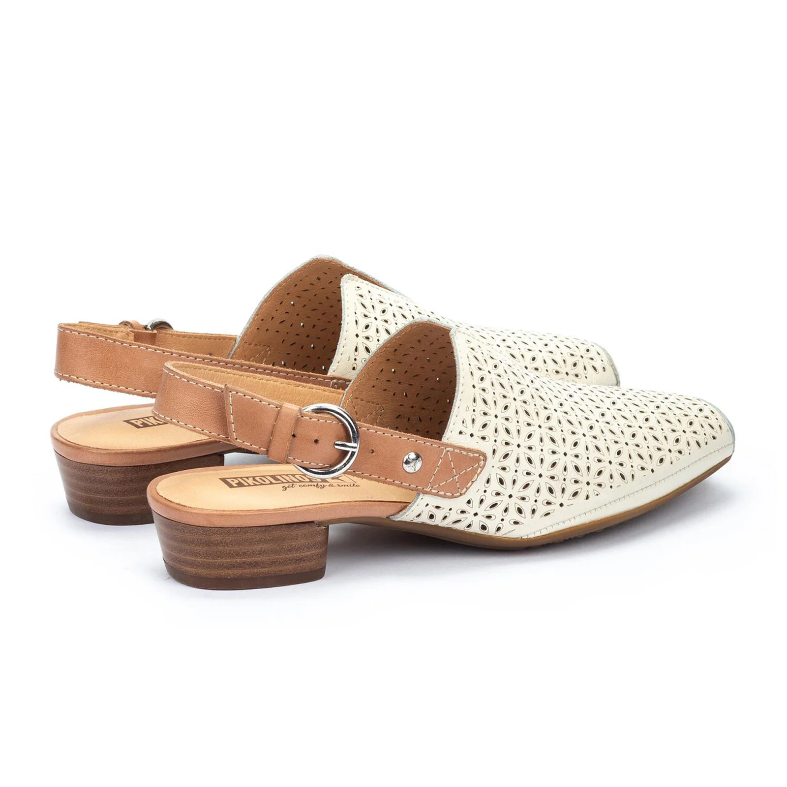 Pikolinos Alameda W1N-5955C1 Heeled Sandal (Women) - Nata - Image 3