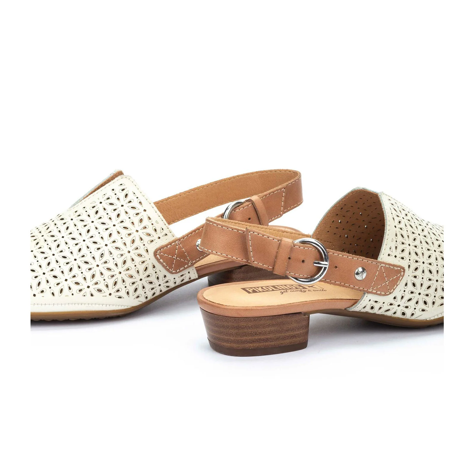 Pikolinos Alameda W1N-5955C1 Heeled Sandal (Women) - Nata - Image 6
