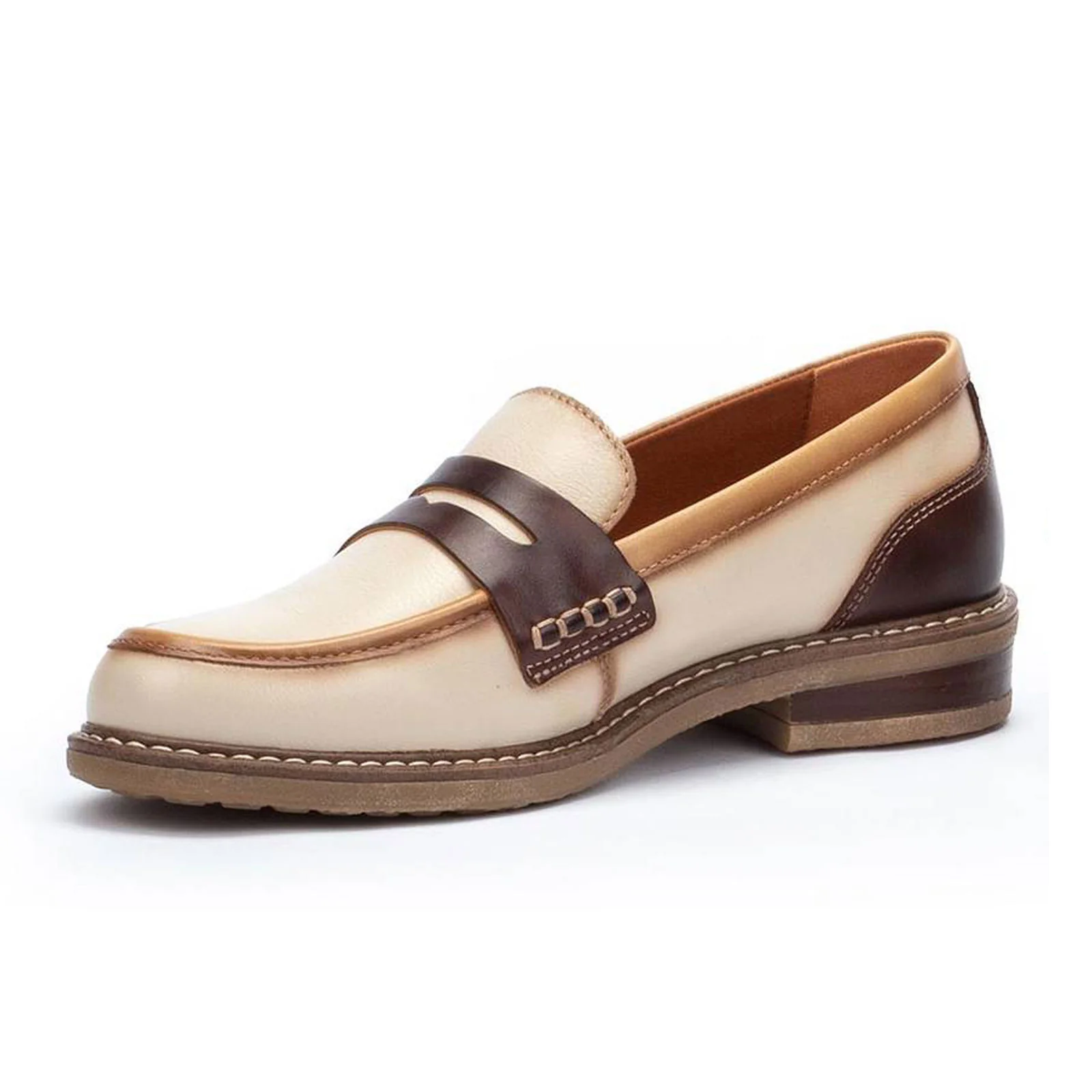 Pikolinos Aldaya W8J-3541C2 Slip On Loafer (Women) - Marfil Leather - Image 3