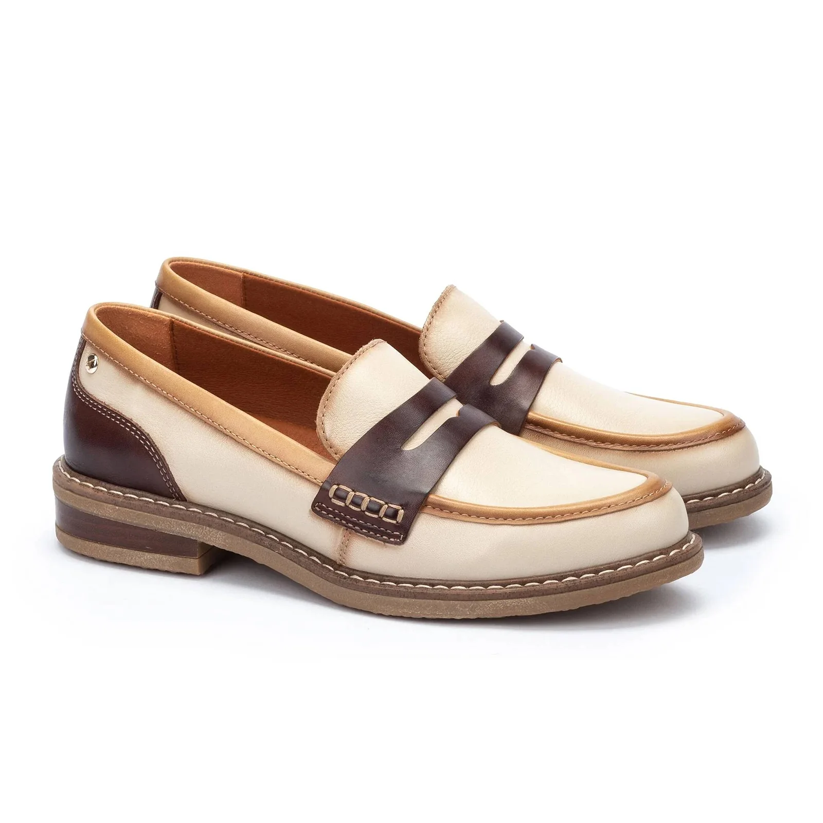 Pikolinos Aldaya W8J-3541C2 Slip On Loafer (Women) - Marfil Leather - Image 4