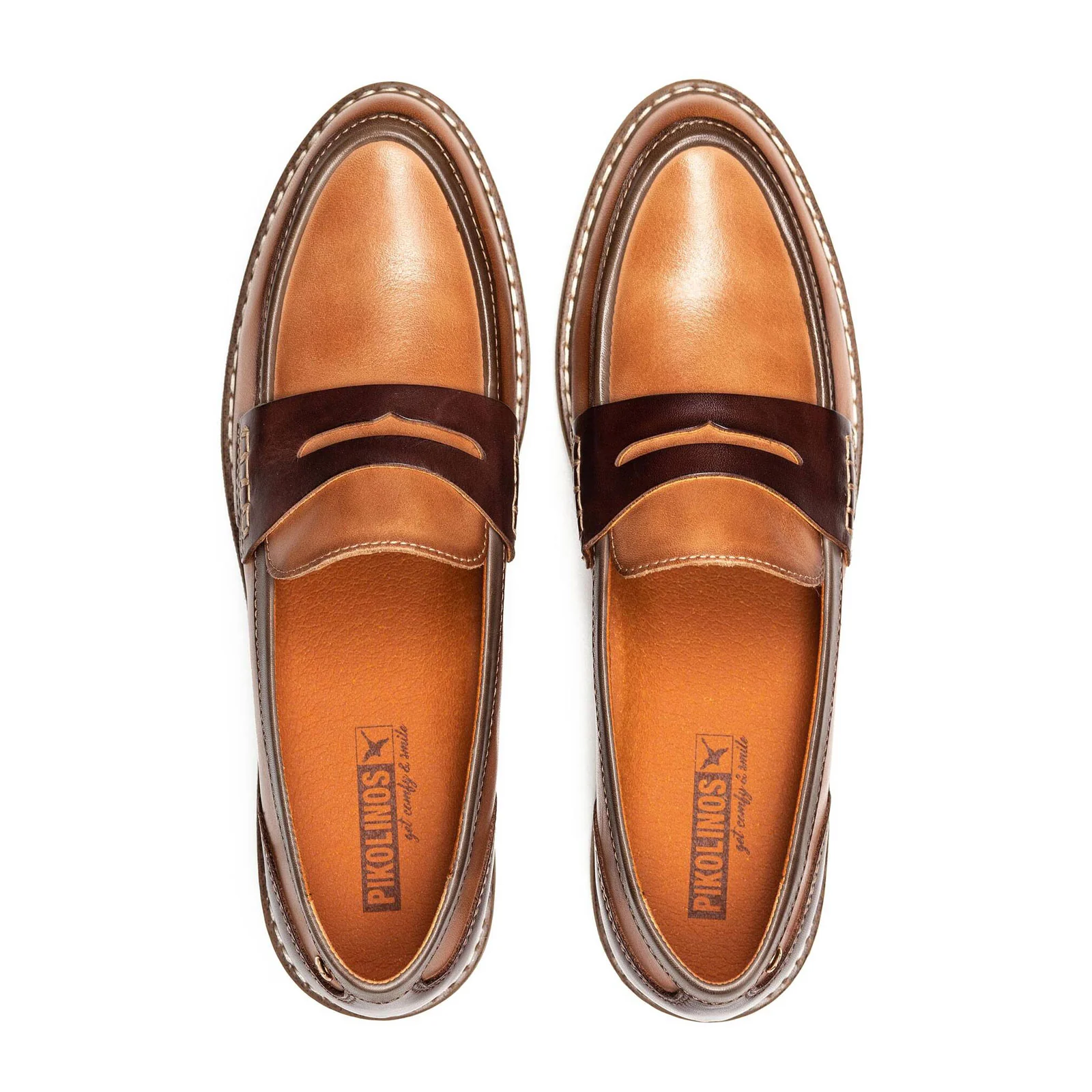 Pikolinos Aldaya W8J-3541C2 Slip On Loafer (Women) - Terracotta Leather - Image 2