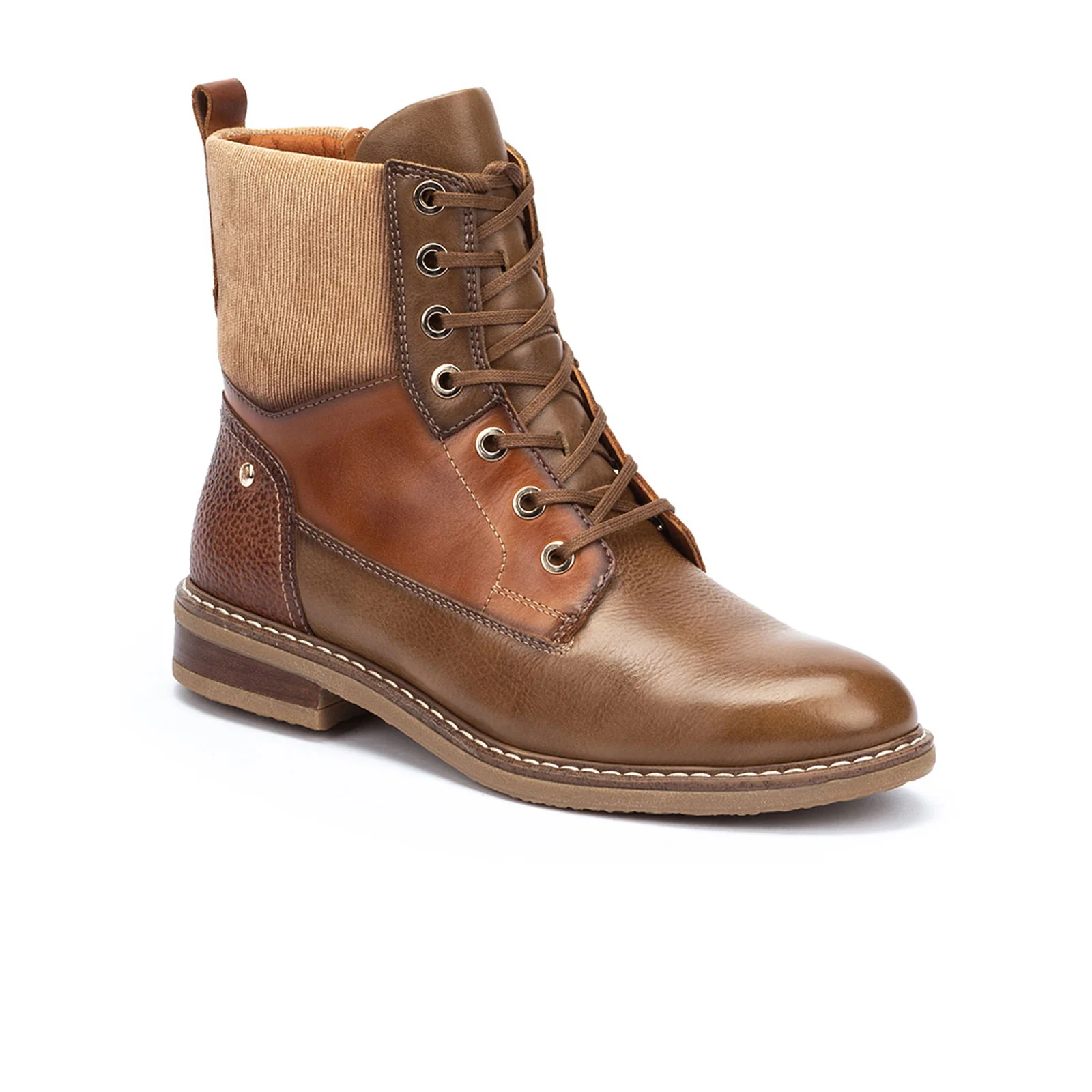 Pikolinos Aldaya W8J-8966C1 Ankle Boot (Women) - Olive Leather/Textile