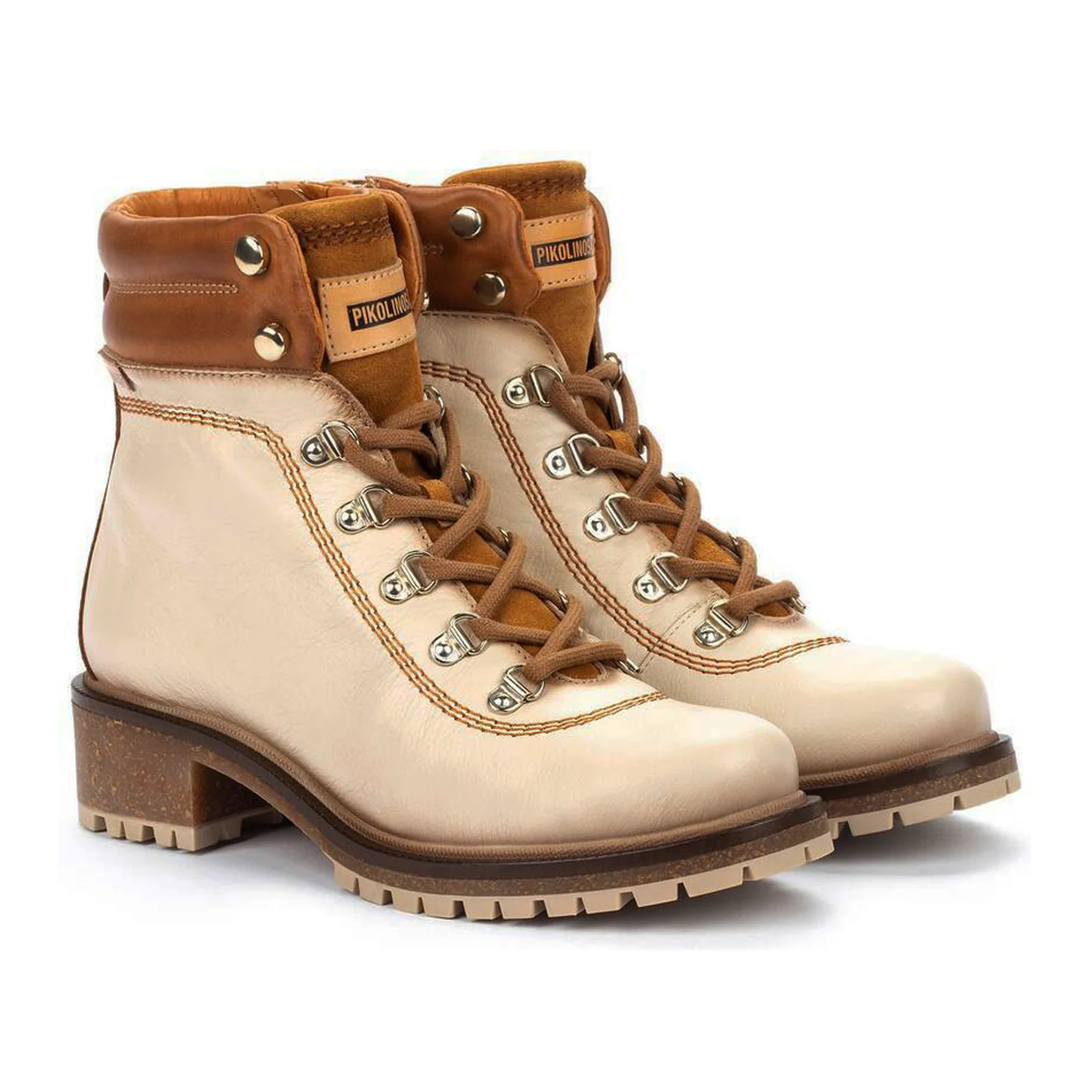 Pikolinos Aspe W9Z-8634C1 Ankle Boot (Women) - Marfil Leather - Image 3