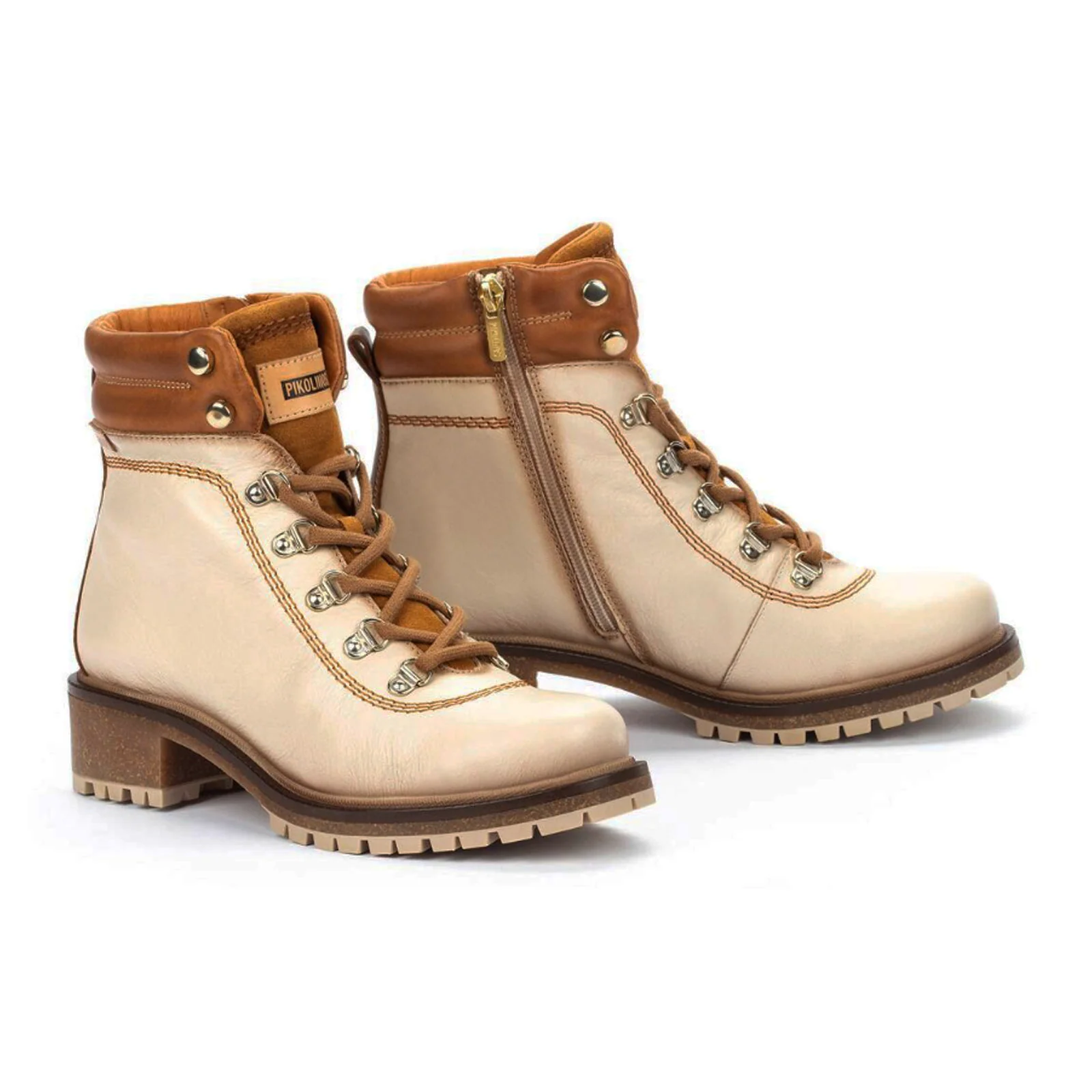 Pikolinos Aspe W9Z-8634C1 Ankle Boot (Women) - Marfil Leather - Image 4