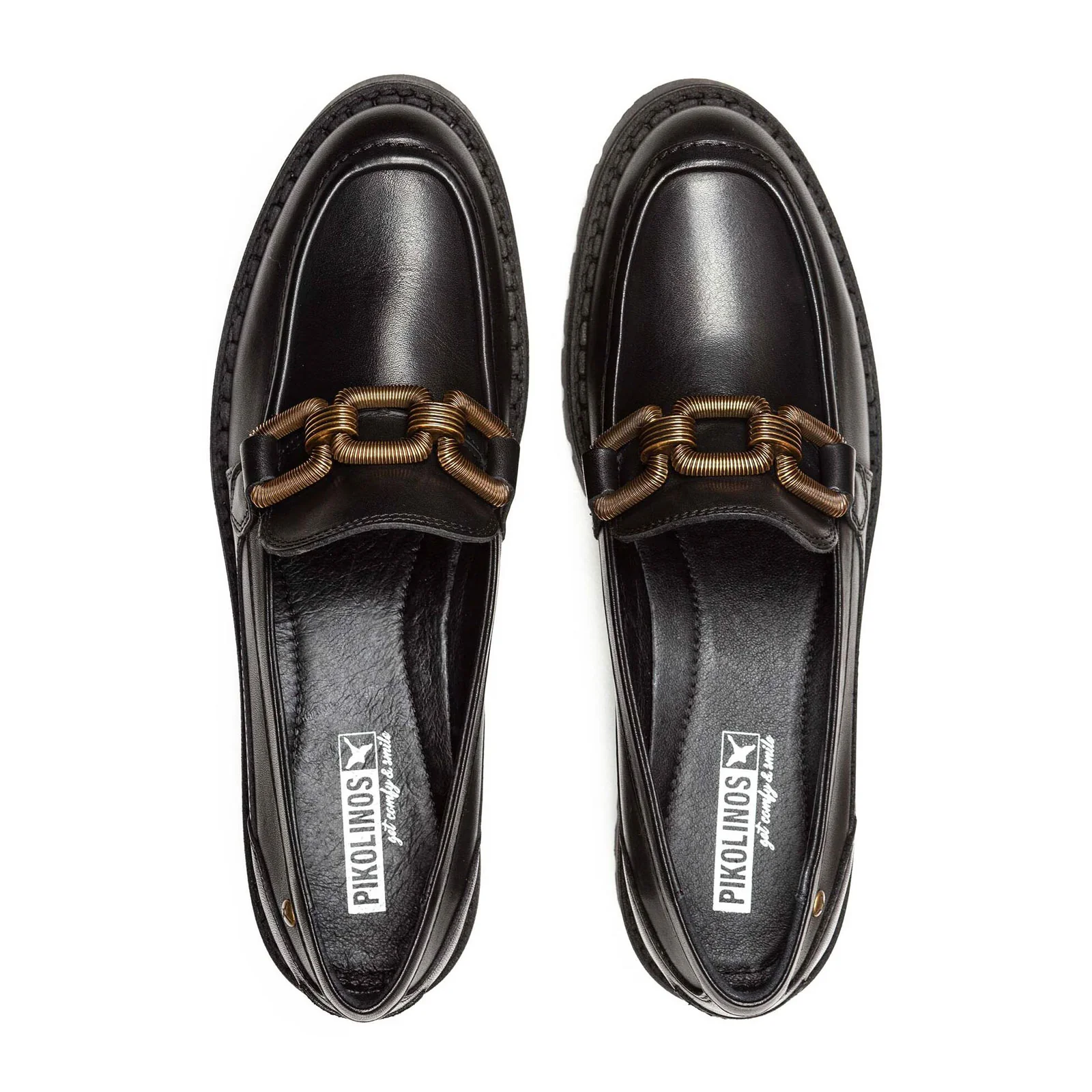 Pikolinos Aviles W6P-3742 Loafer (Women) - Black Leather - Image 3