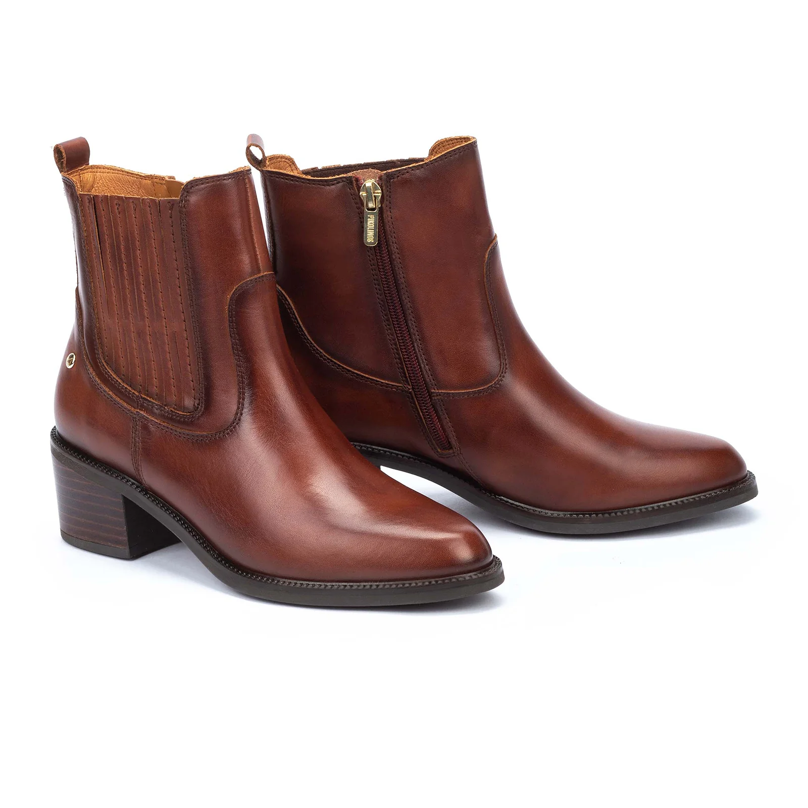 Pikolinos Bacarot W2D-8909 Ankle Boot (Women) - Cognac - Image 3