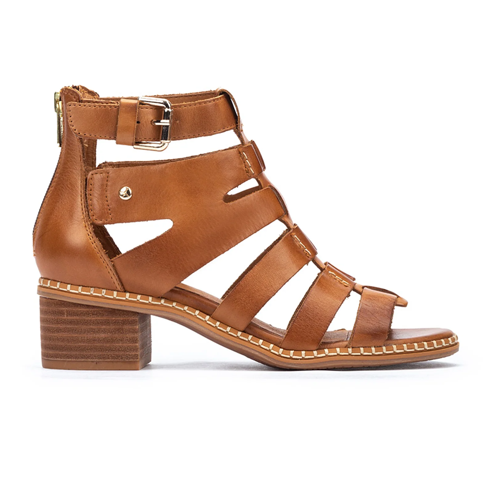 Pikolinos Blanes W3H-1823 Heeled Sandal (Women) - Brandy Leather