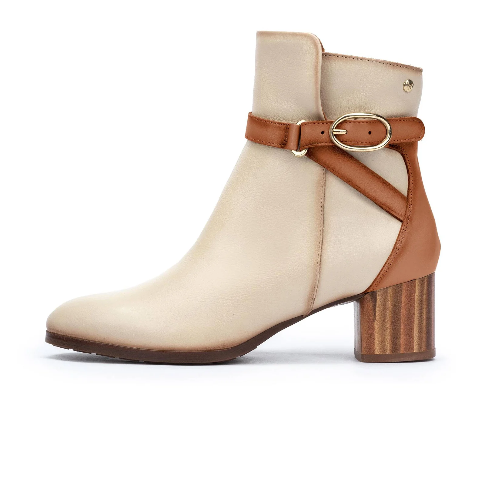 Pikolinos Calafat W1Z-8977C1 Ankle Boot (Women) - Marfil Leather - Image 2