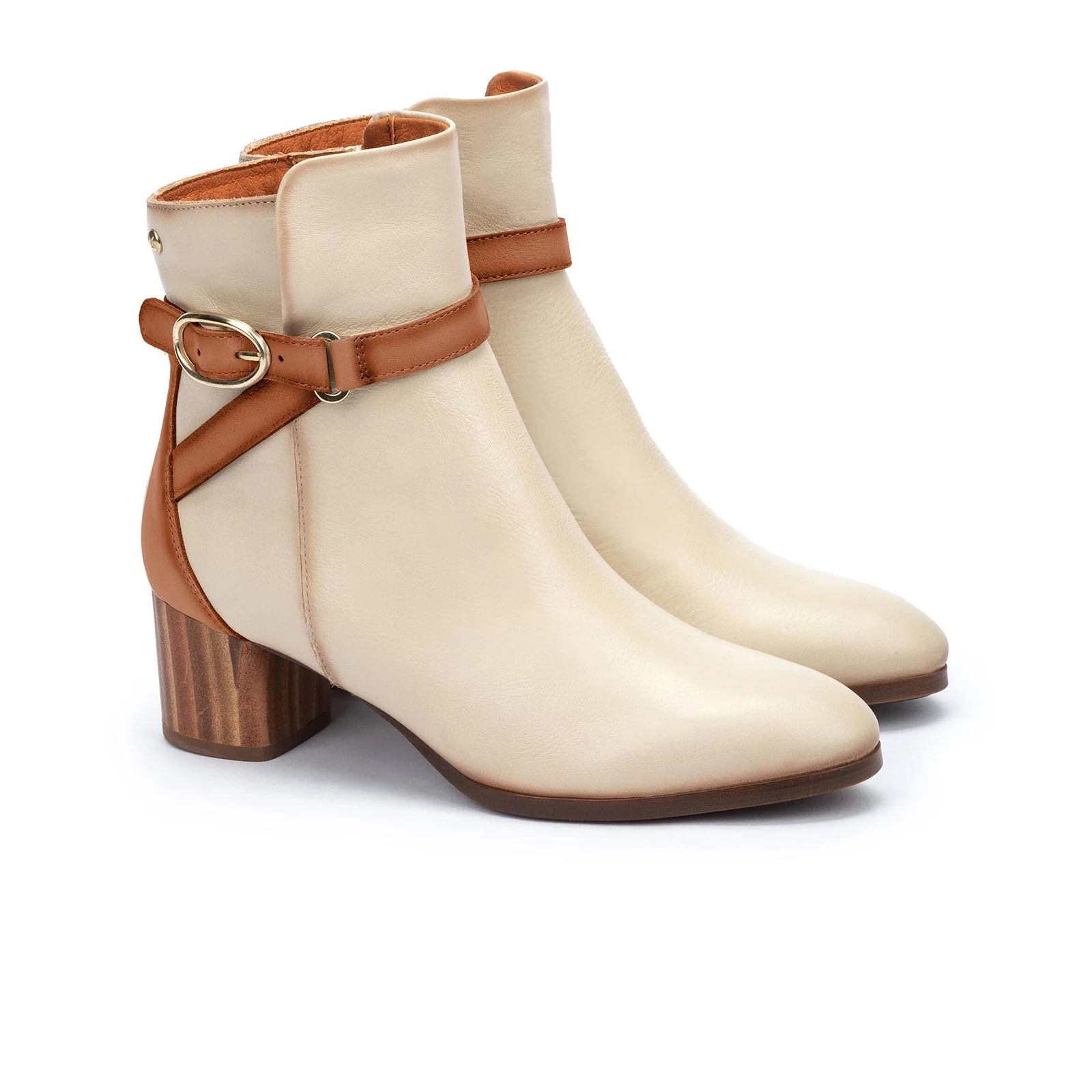 Pikolinos Calafat W1Z-8977C1 Ankle Boot (Women) - Marfil Leather - Image 4