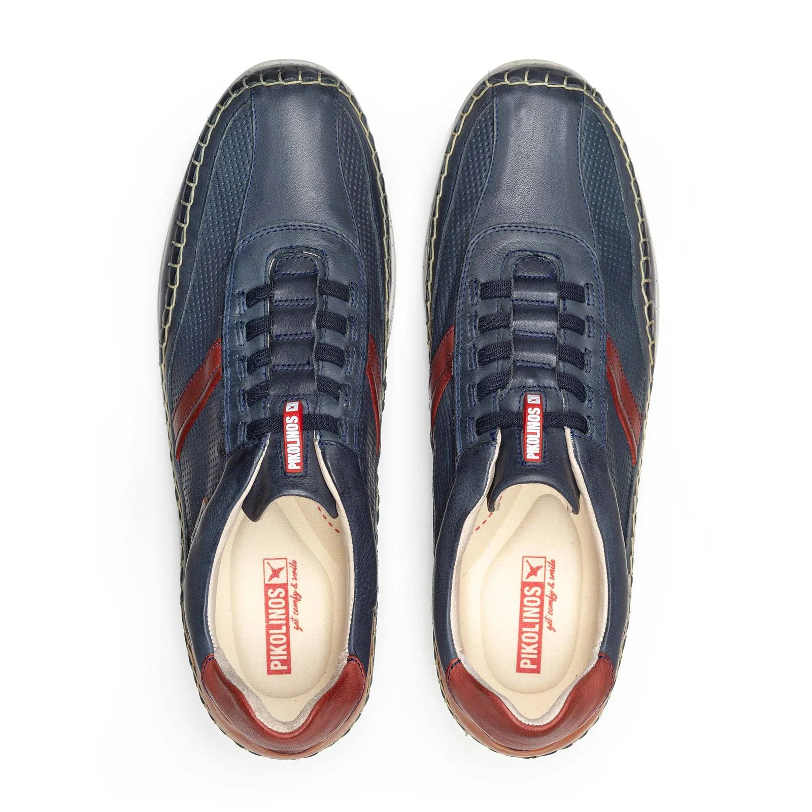 Pikolinos Fuencarral M4U-6046C1 Sneaker (Men) - Blue Leather - Image 4