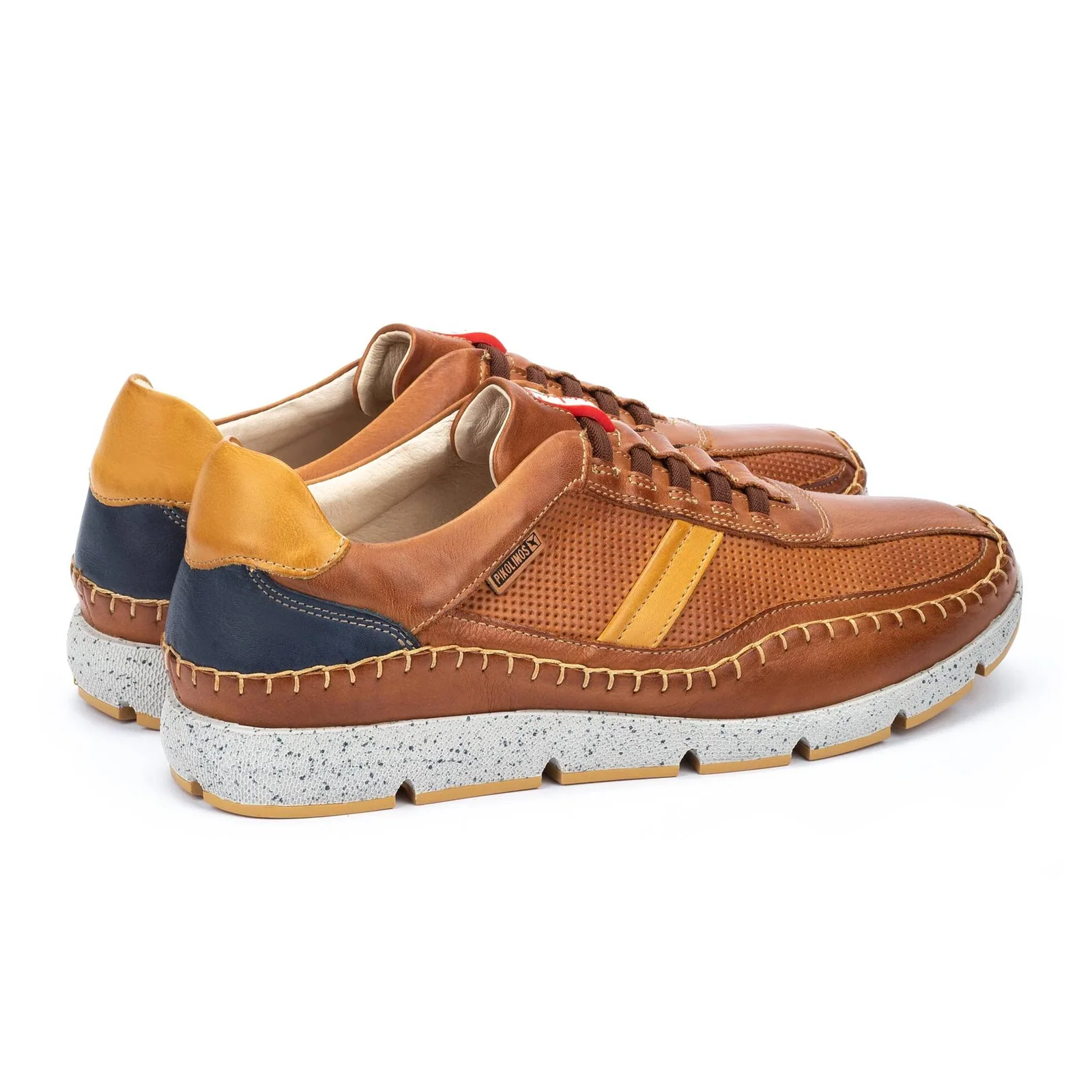 Pikolinos Fuencarral M4U-6046C1 Sneaker (Men) - Brandy Leather - Image 3