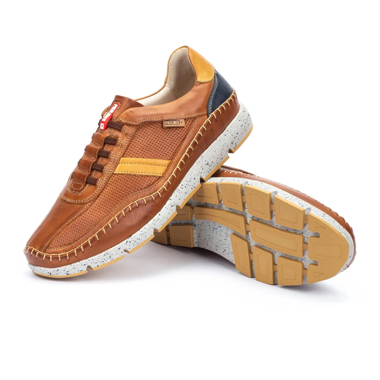 Pikolinos Fuencarral M4U-6046C1 Sneaker (Men) - Brandy Leather - Image 4