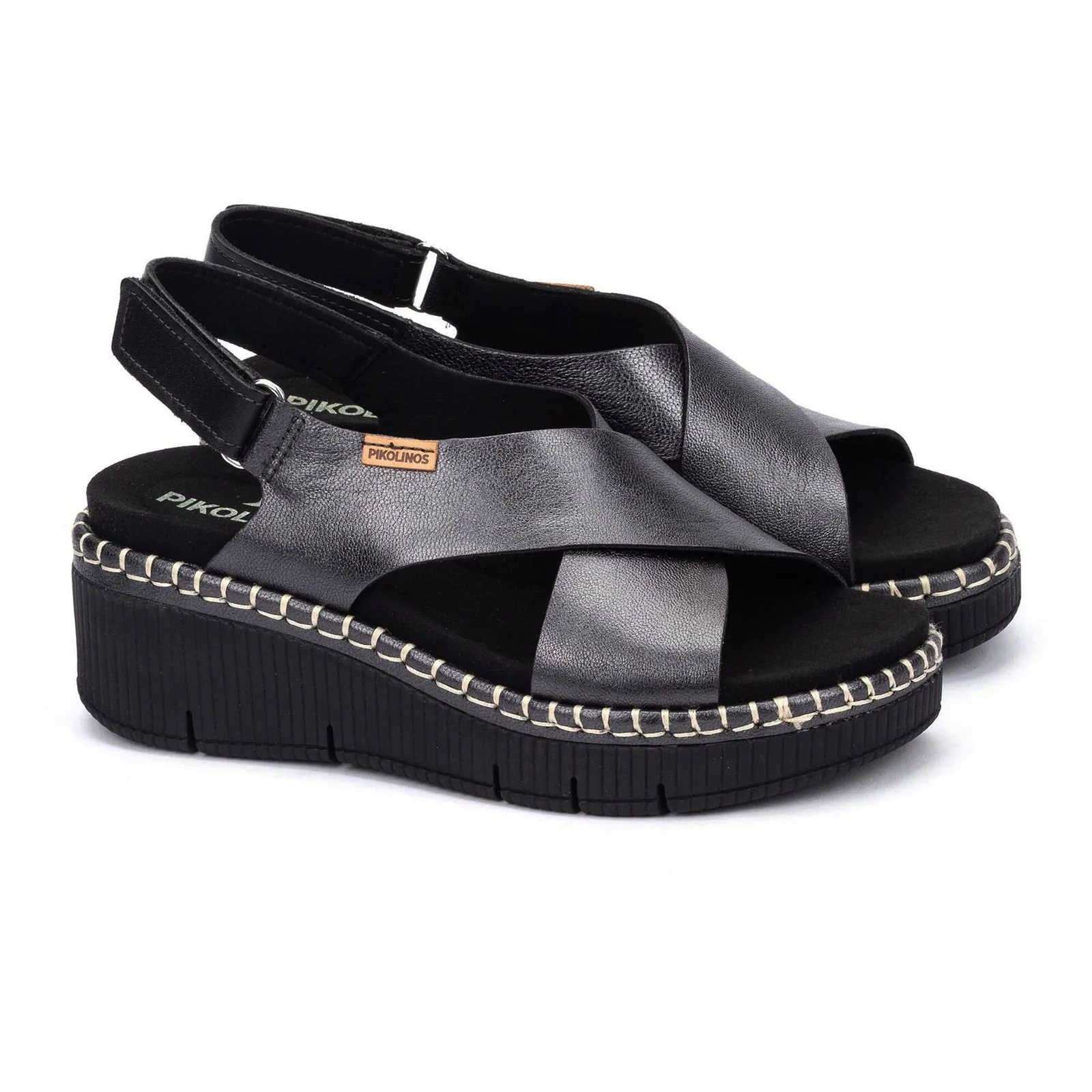 Pikolinos Gomera W0K-0606C1 Wedge Sandal (Women) - Calcita - Image 2