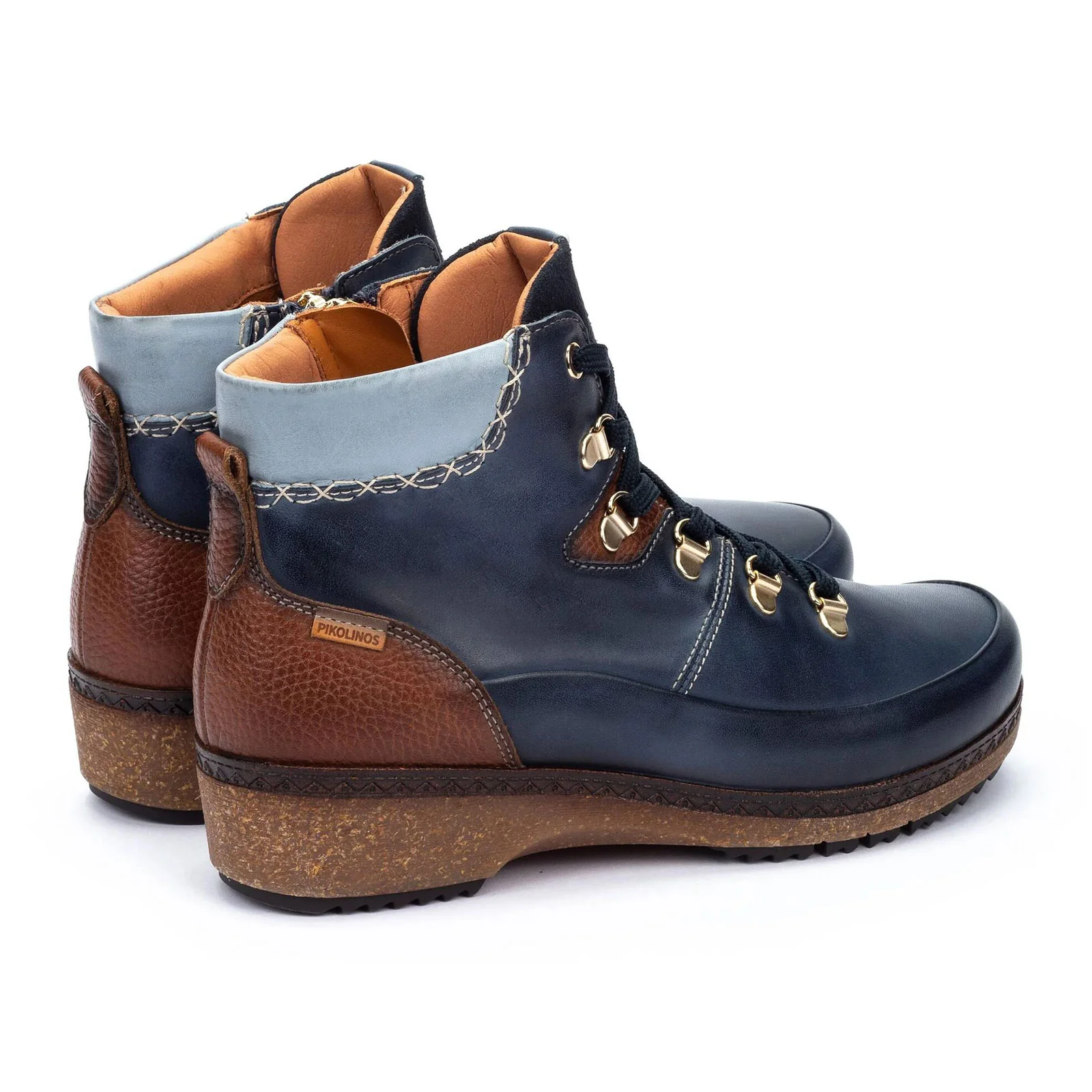 Pikolinos Granada W0W-8676C1 Ankle Boot (Women) - Blue - Image 3