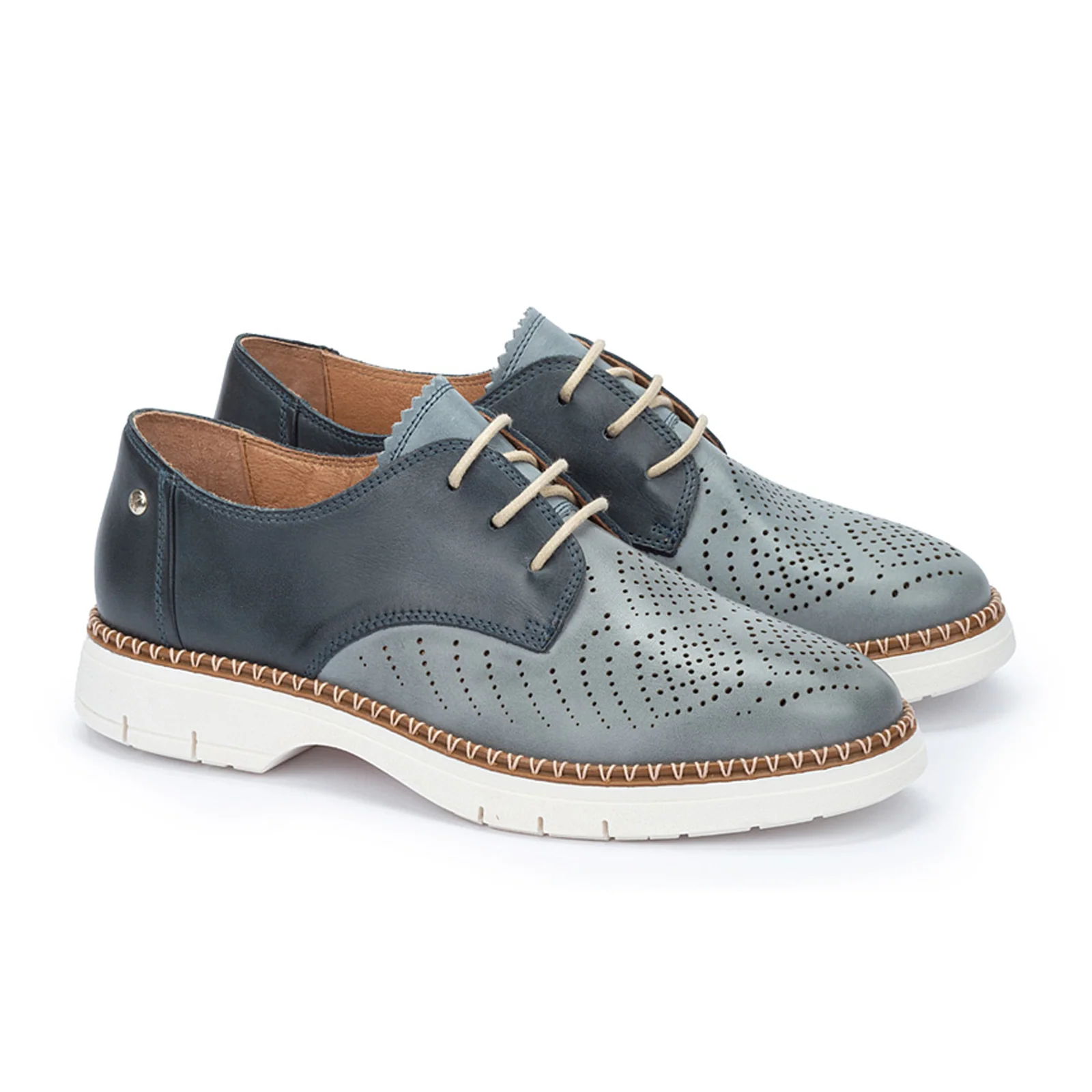 Pikolinos Henares W1A-4816C1 Oxford (Women) - Denim Leather - Image 4