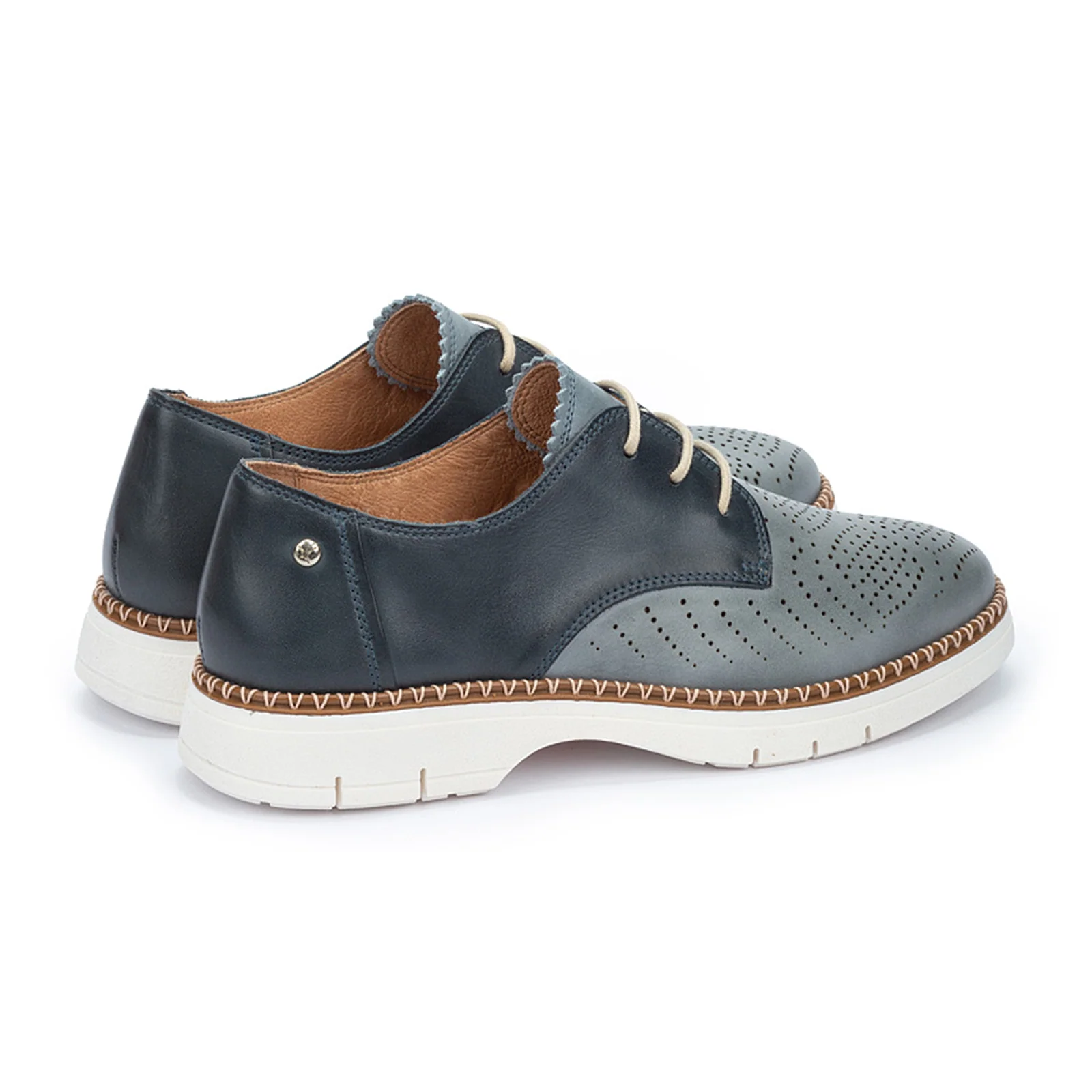 Pikolinos Henares W1A-4816C1 Oxford (Women) - Denim Leather - Image 5