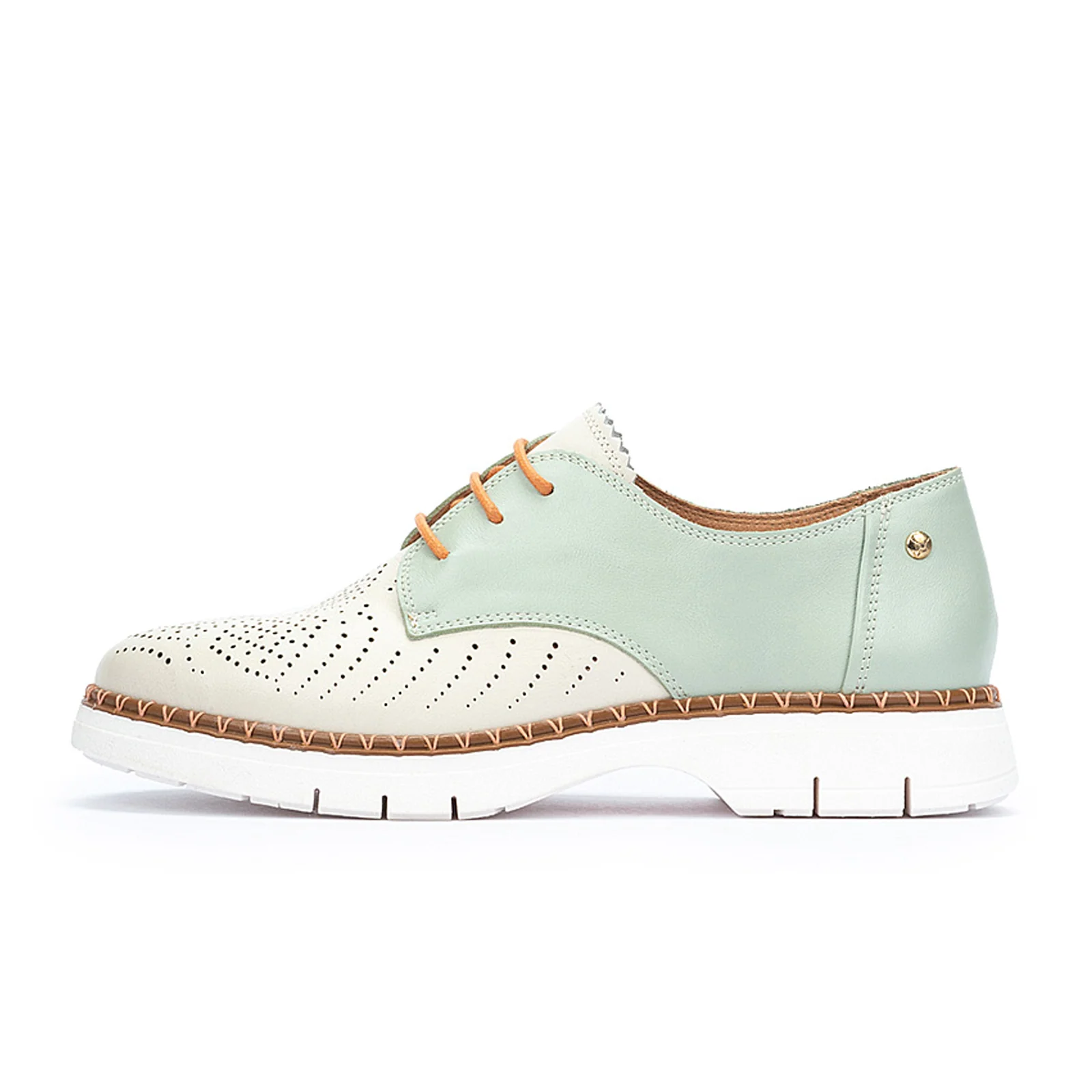 Pikolinos Henares W1A-4816C1 Oxford (Women) - Nata Leather - Image 2