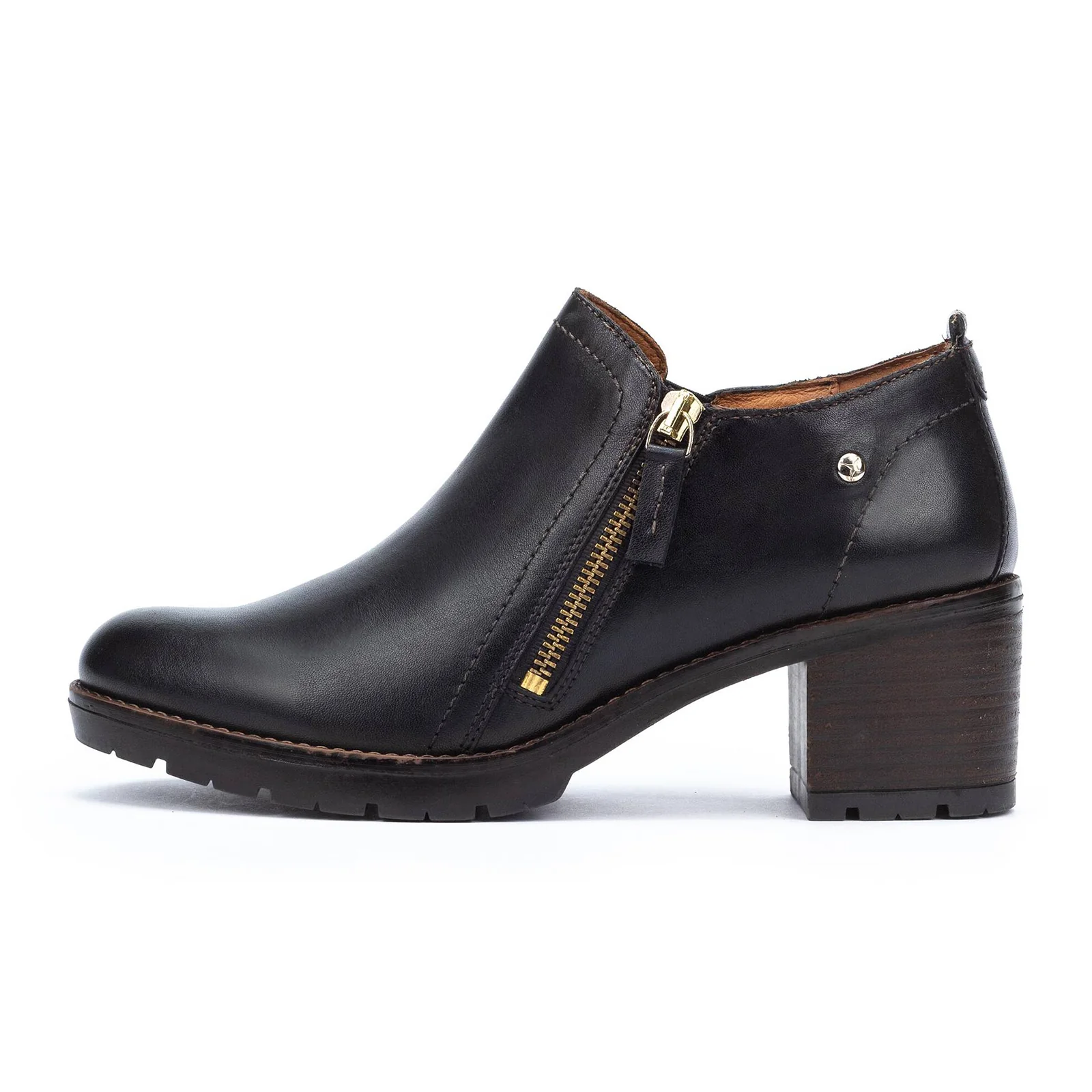 Pikolinos Llanes W7H-7563 Ankle Boot (Women) - Black Leather - Image 2