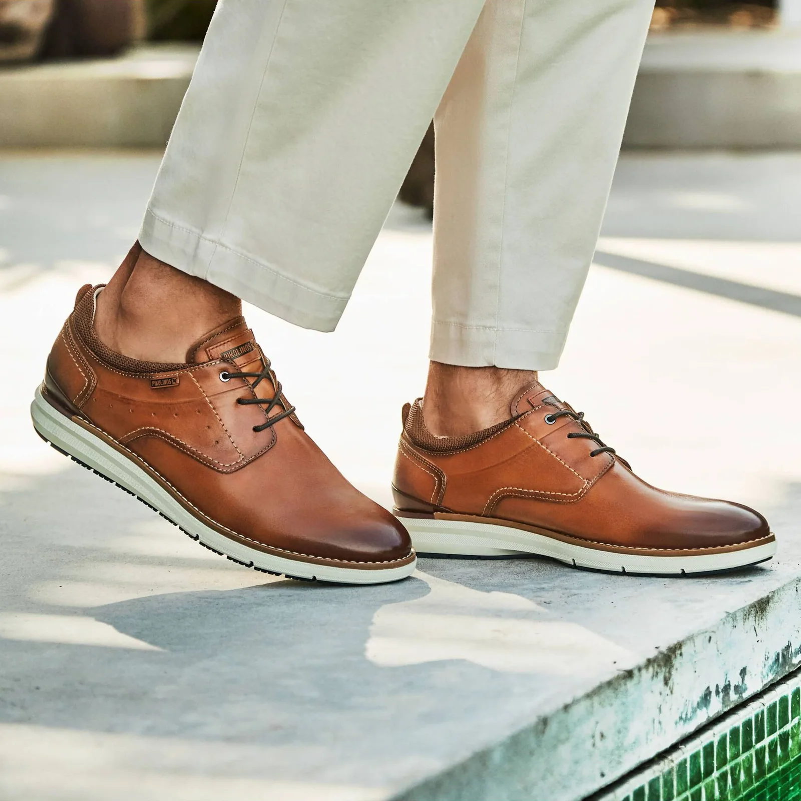 Pikolinos Manacor M1A-4276C1 Oxford (Men) - Brandy - Image 8