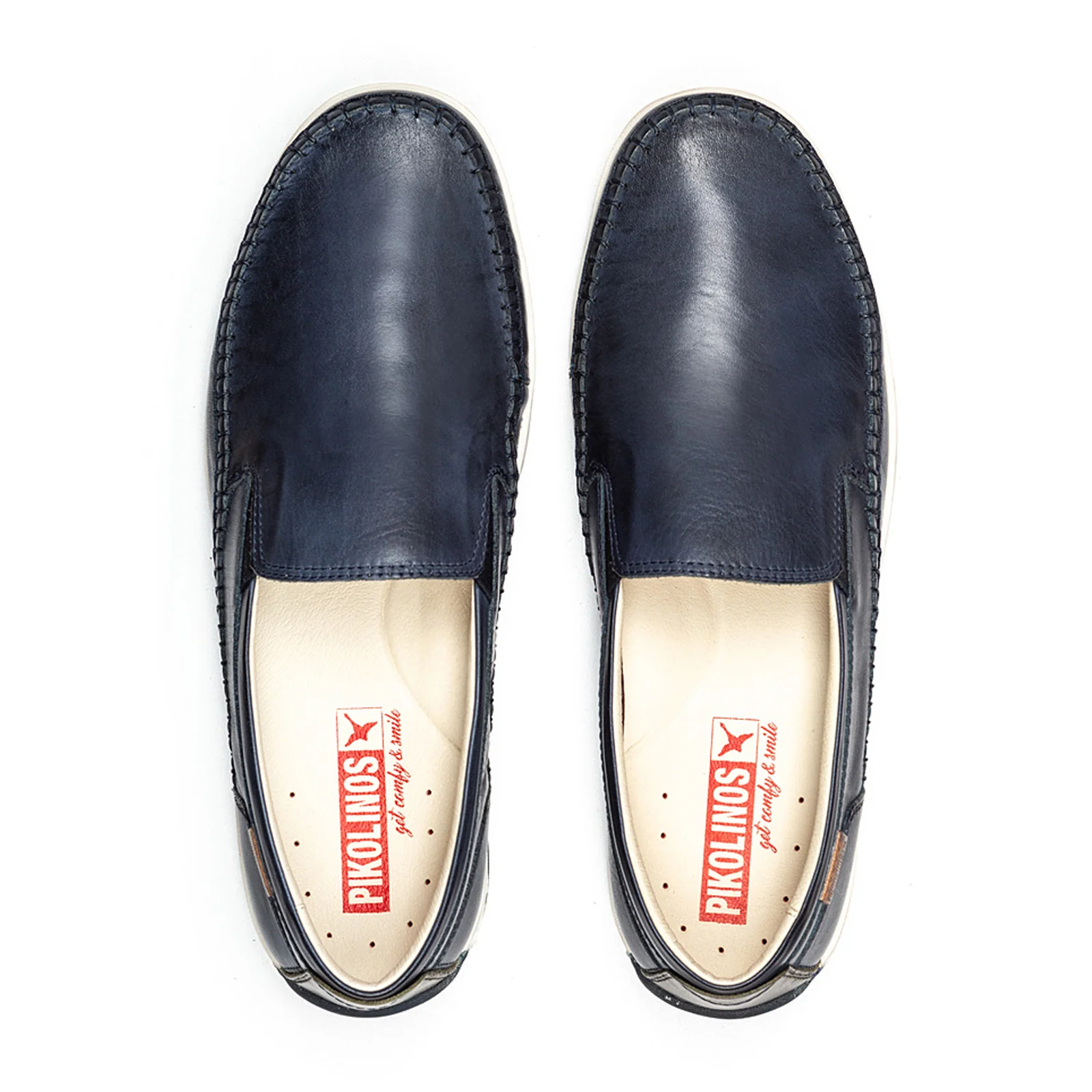 Pikolinos Marbella M9A-3111 Slip On Loafer (Men) - Blue Leather - Image 3