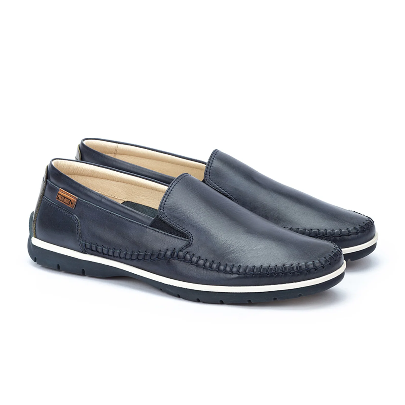 Pikolinos Marbella M9A-3111 Slip On Loafer (Men) - Blue Leather - Image 4