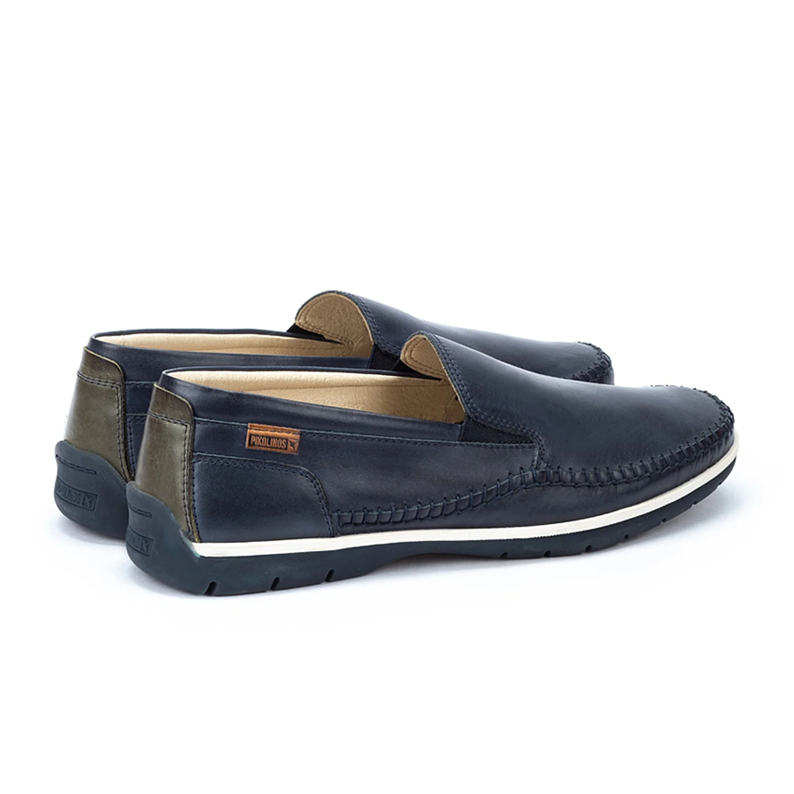 Pikolinos Marbella M9A-3111 Slip On Loafer (Men) - Blue Leather - Image 5