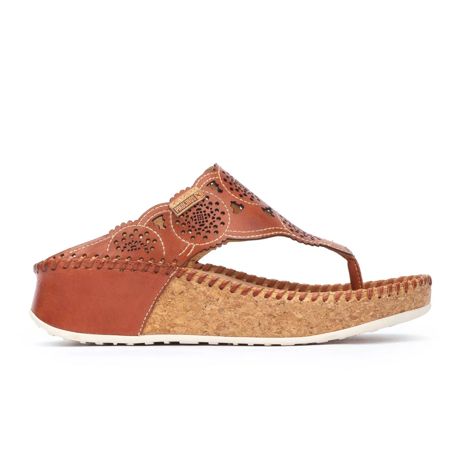 Pikolinos Marina W1C-0745 Wedge Sandal (Women) - Brick Leather