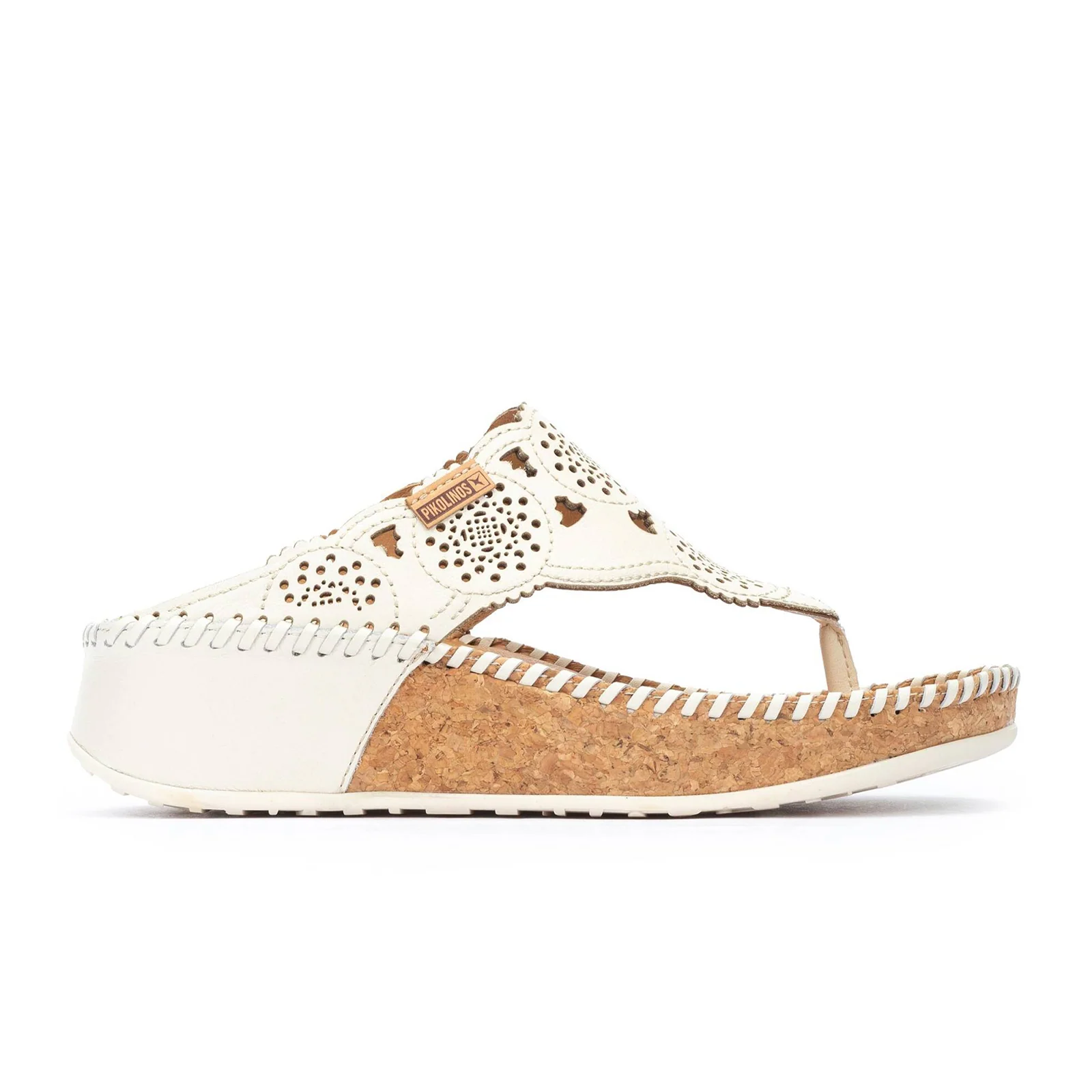 Pikolinos Marina W1C-0745 Wedge Sandal (Women) - Nata Leather