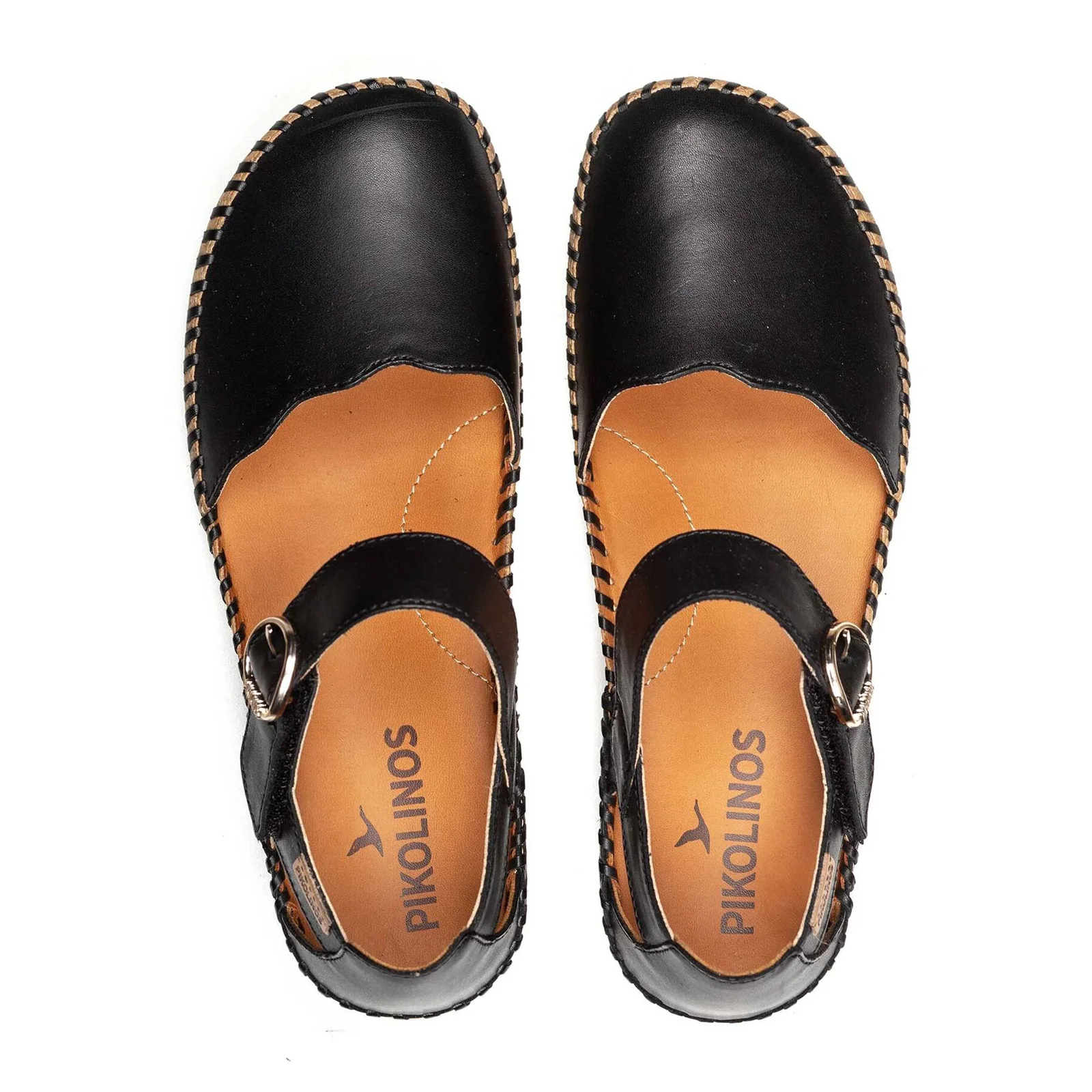 Pikolinos Marina W1C-0893 Wedge Sandal (Women) - Black - Image 5