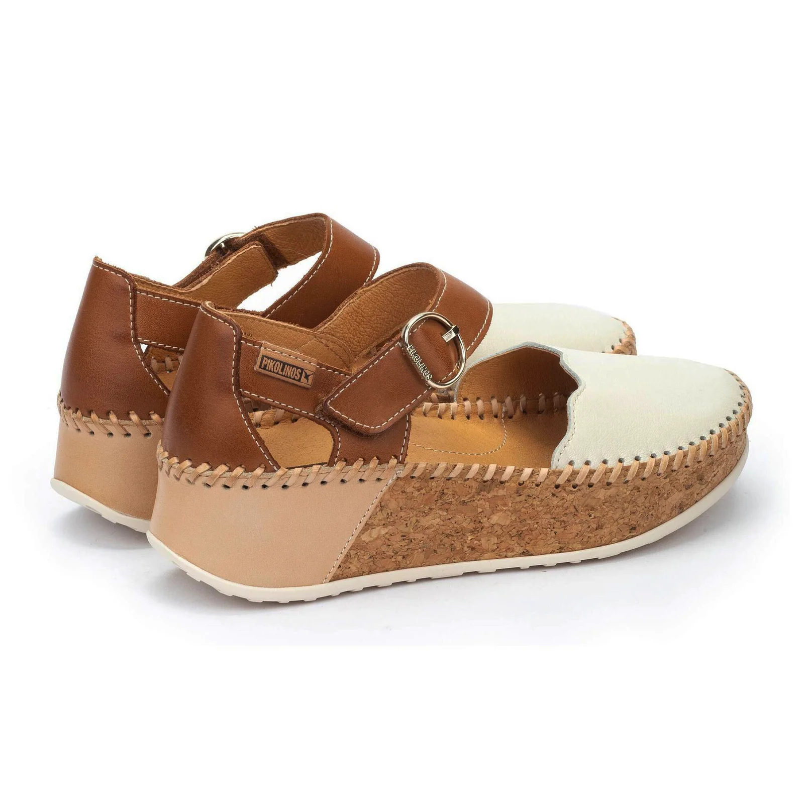 Pikolinos Marina W1C-0893C1 Wedge Sandal (Women) - Nata - Image 3