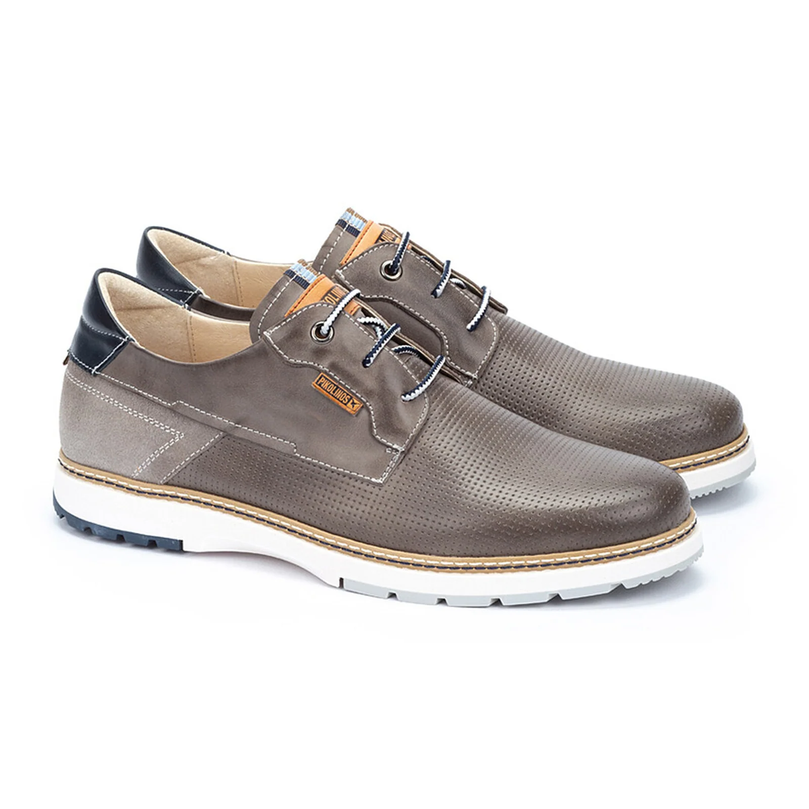 Pikolinos Olvera M8A-4222C1 Oxford (Men) - Dark Grey Leather - Image 4