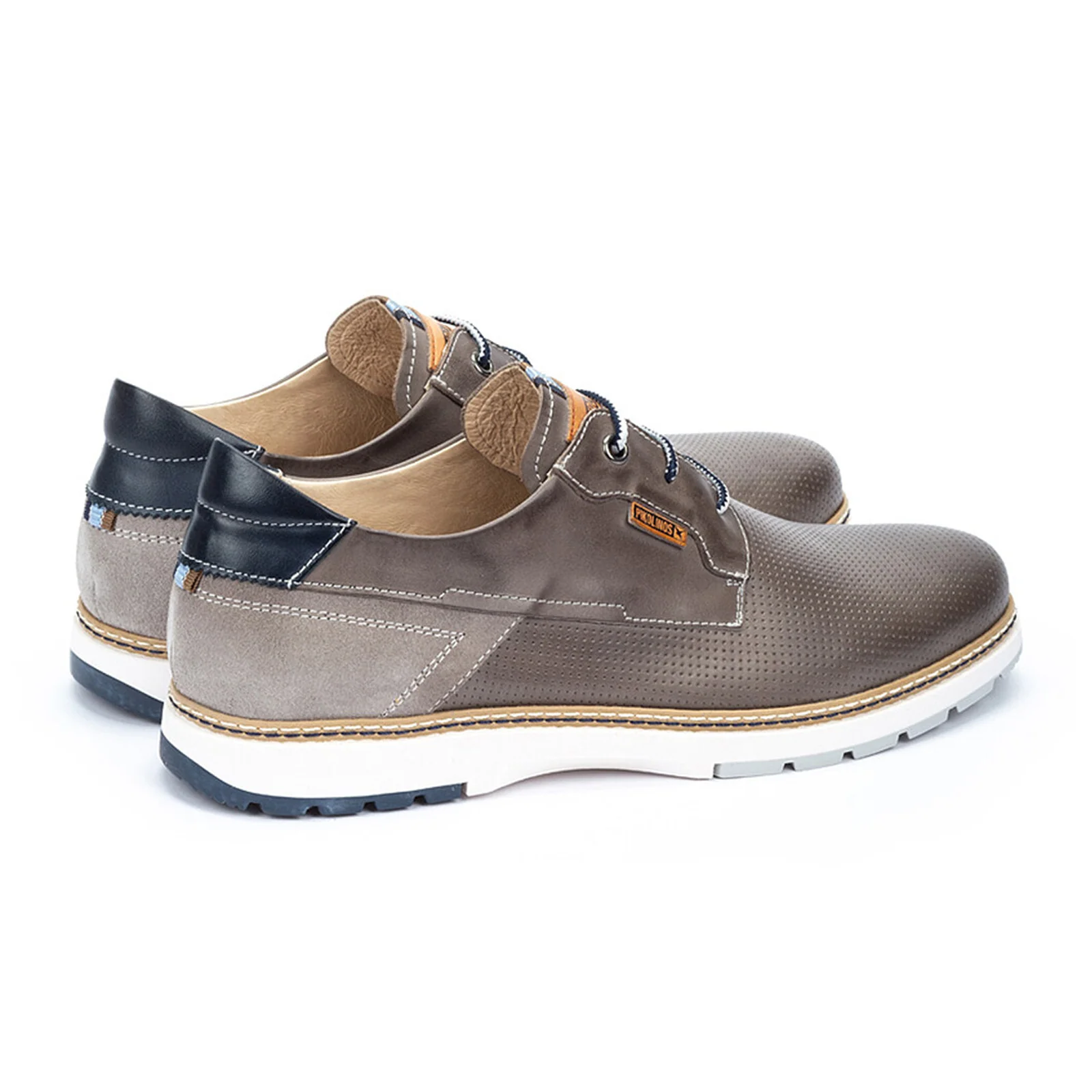 Pikolinos Olvera M8A-4222C1 Oxford (Men) - Dark Grey Leather - Image 5