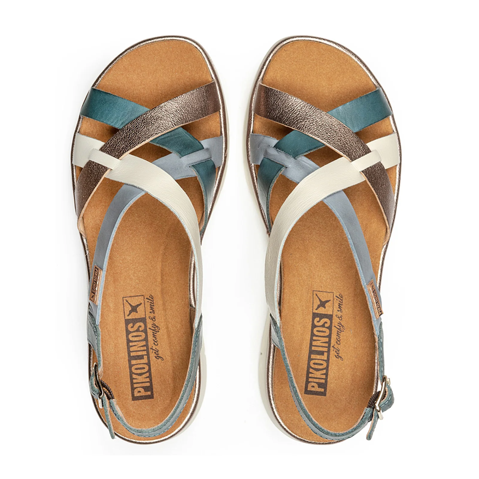 Pikolinos Palma W4N-0650C1 Backstrap Sandal (Women) - River Leather - Image 3