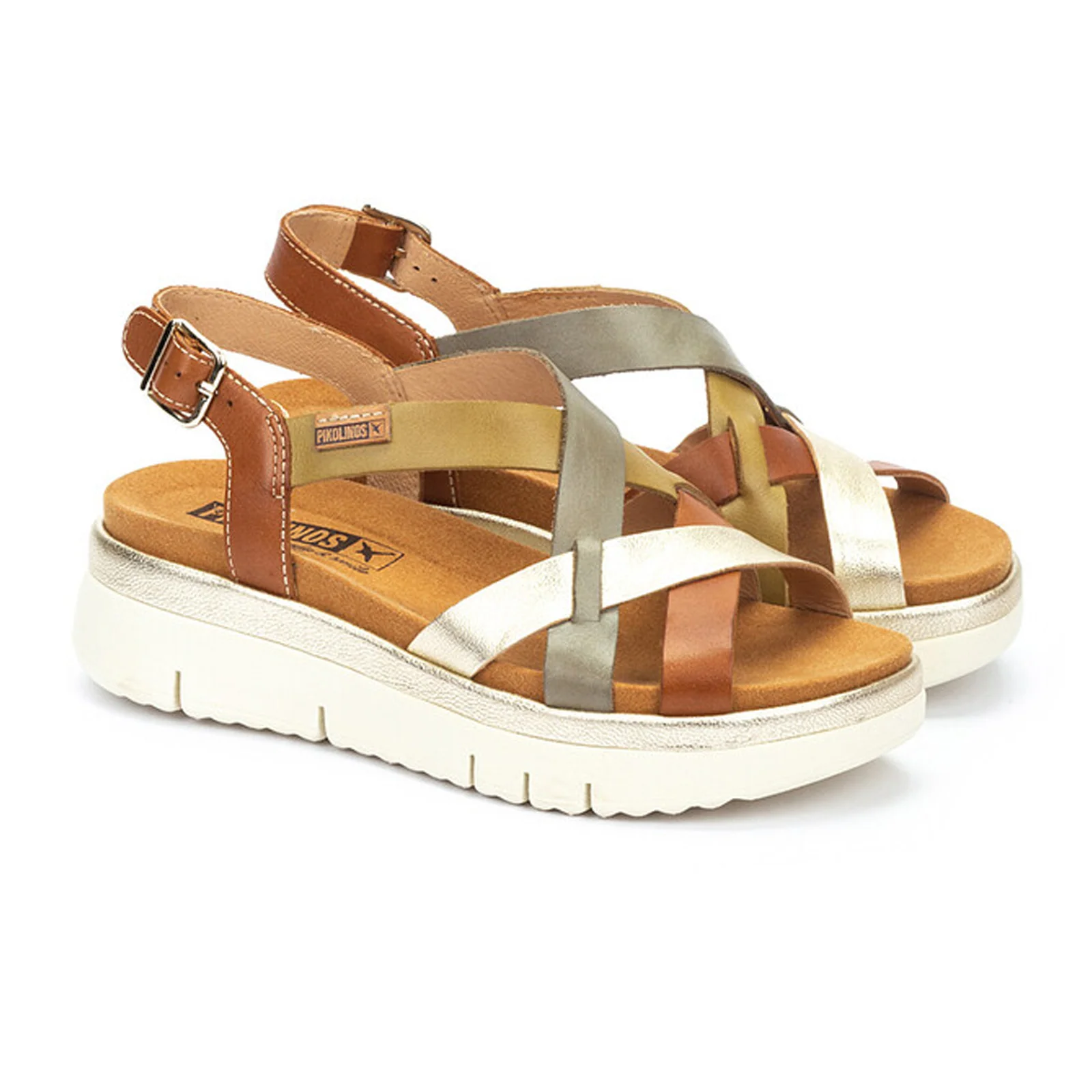 Pikolinos Palma W4N-0650C1 Backstrap Sandal (Women) - Brandy - Image 3
