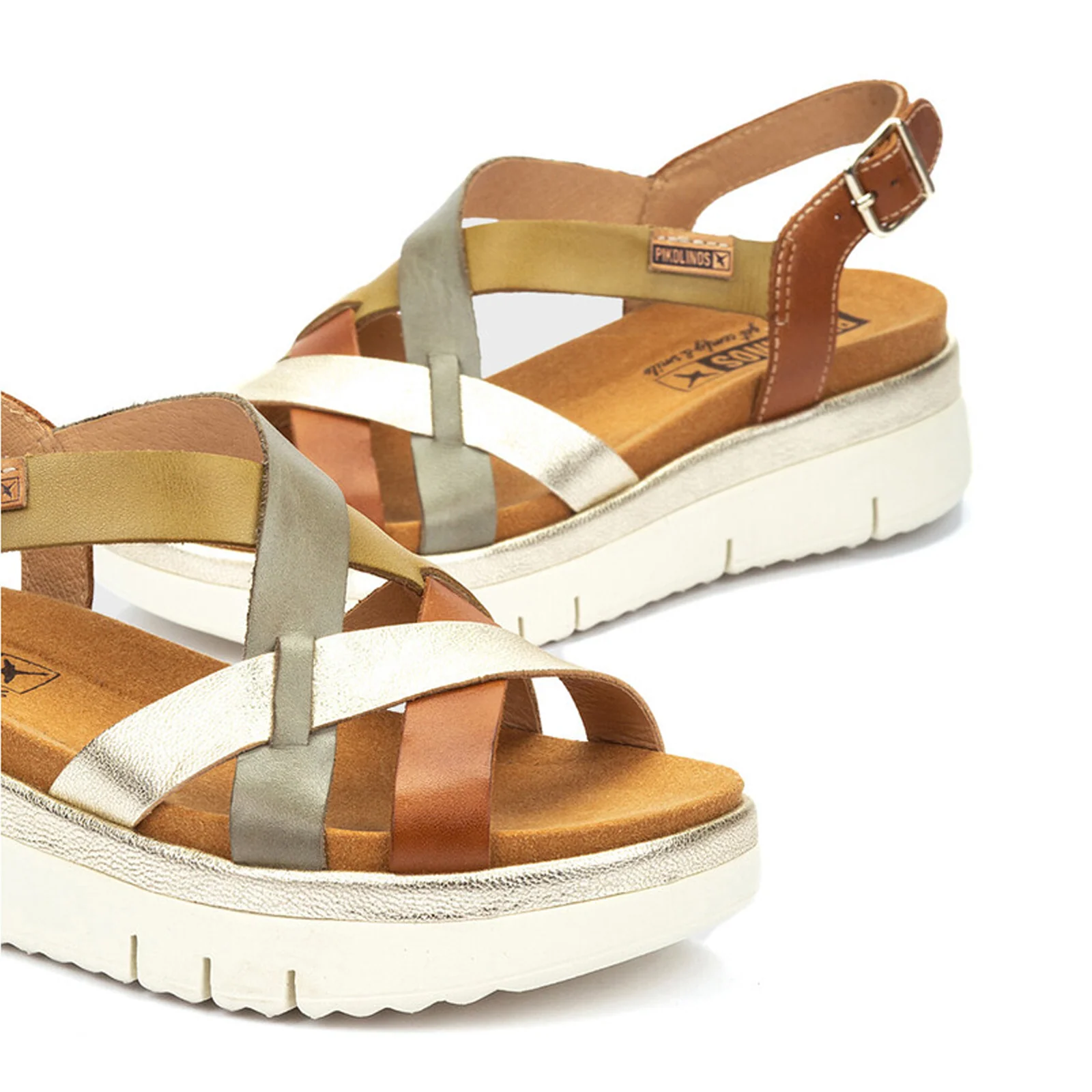 Pikolinos Palma W4N-0650C1 Backstrap Sandal (Women) - Brandy - Image 5