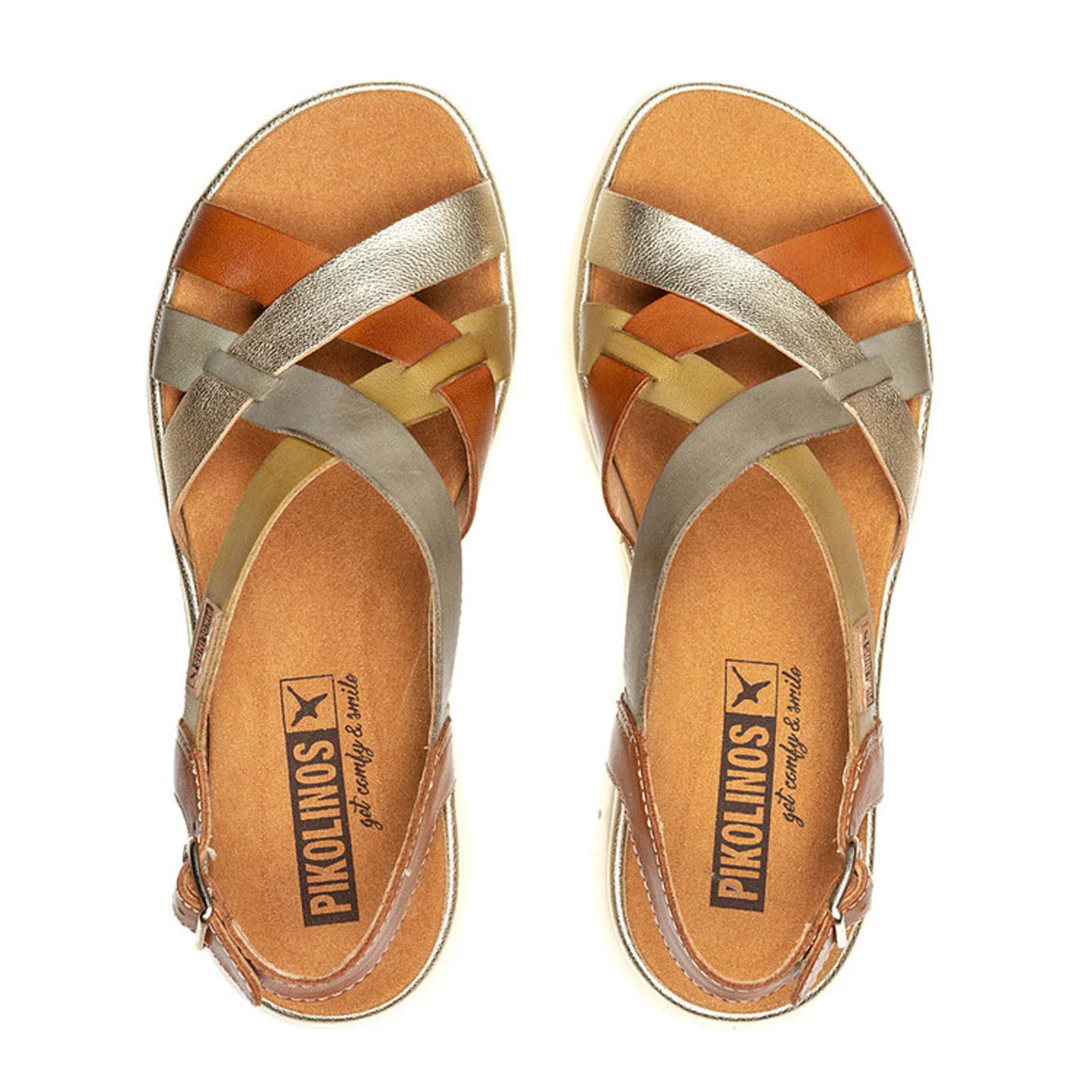 Pikolinos Palma W4N-0650C1 Backstrap Sandal (Women) - Brandy - Image 6