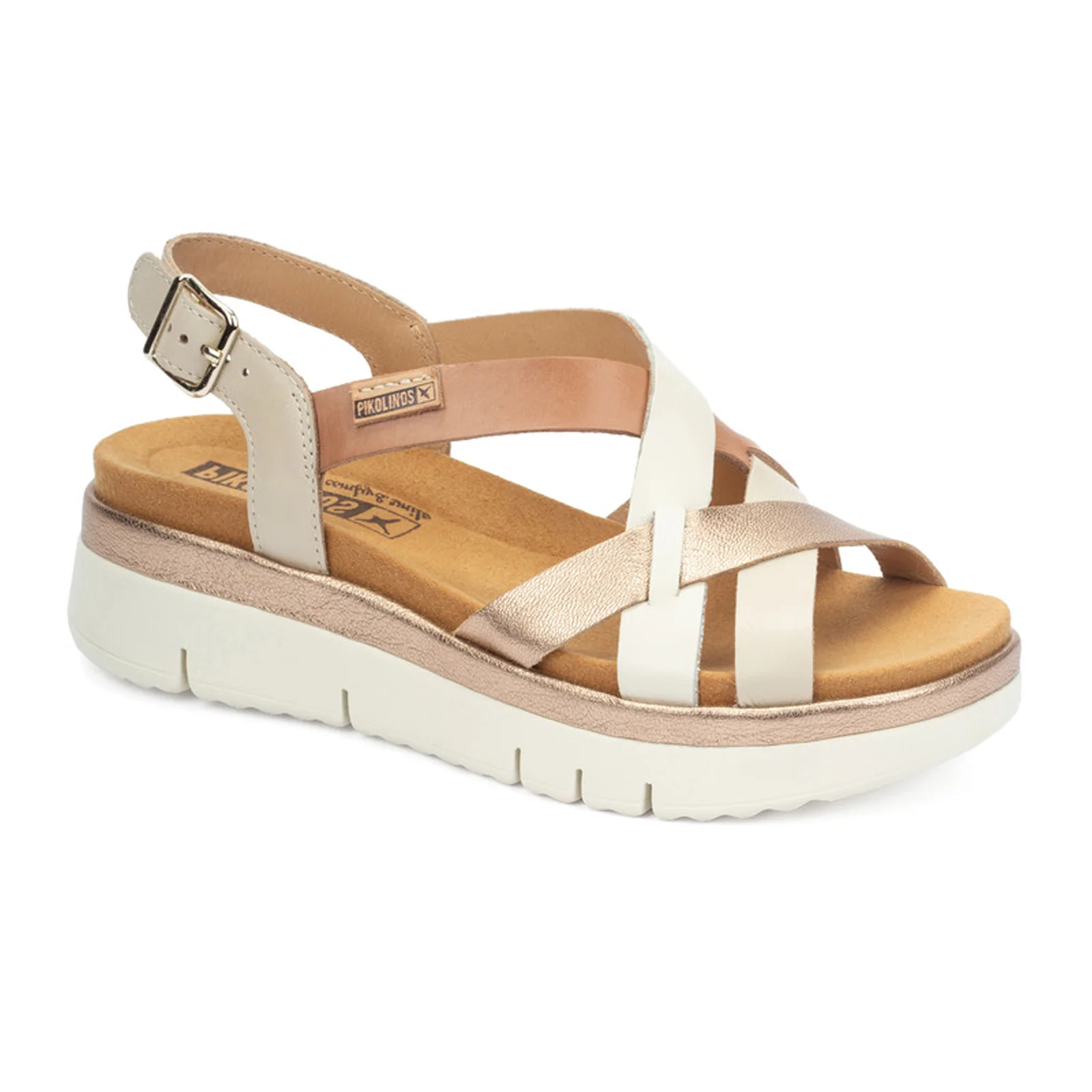 Pikolinos Palma W4N-0650C1 Backstrap Sandal (Women) - Marfil - Image 2