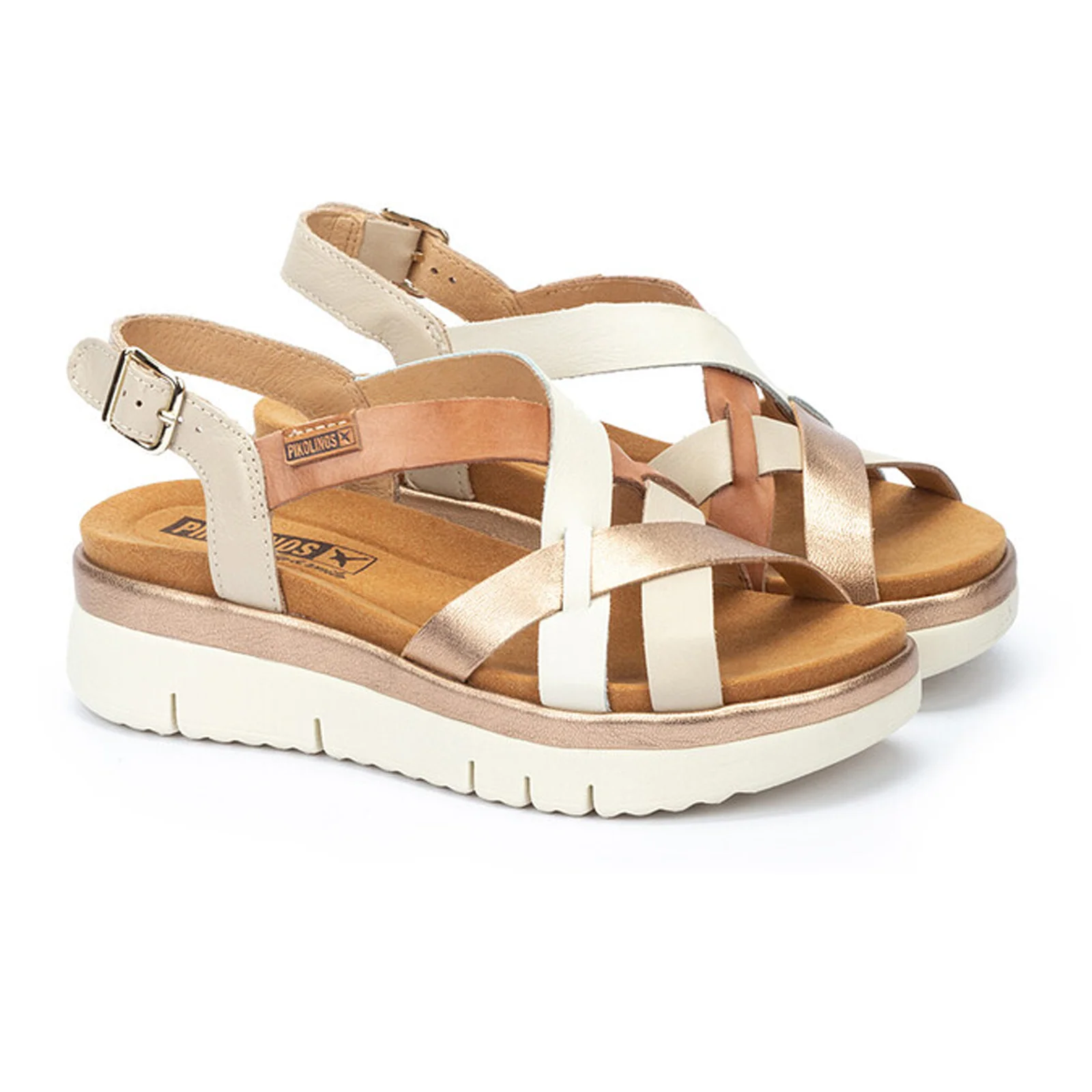 Pikolinos Palma W4N-0650C1 Backstrap Sandal (Women) - Marfil - Image 3