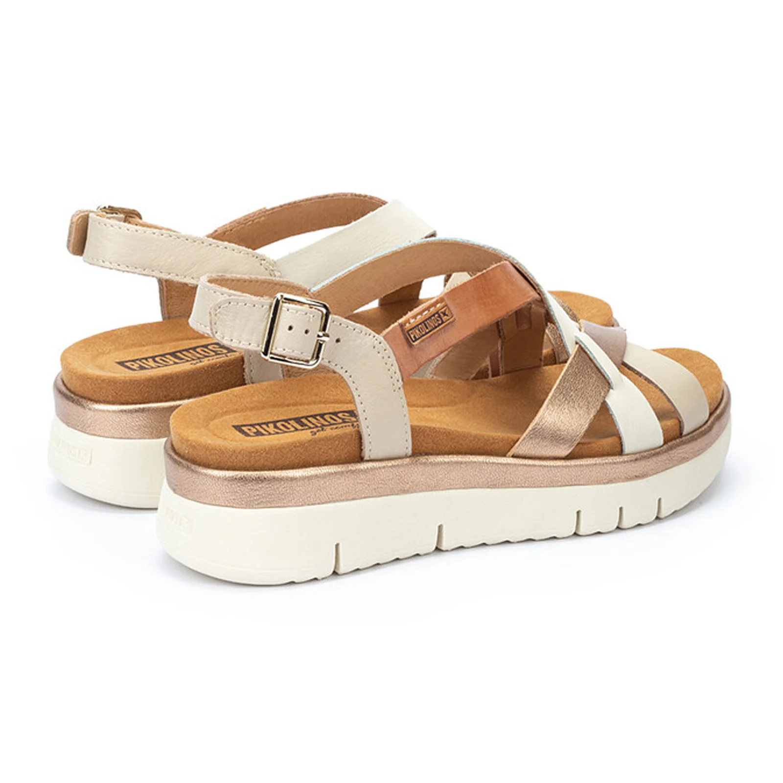 Pikolinos Palma W4N-0650C1 Backstrap Sandal (Women) - Marfil - Image 4