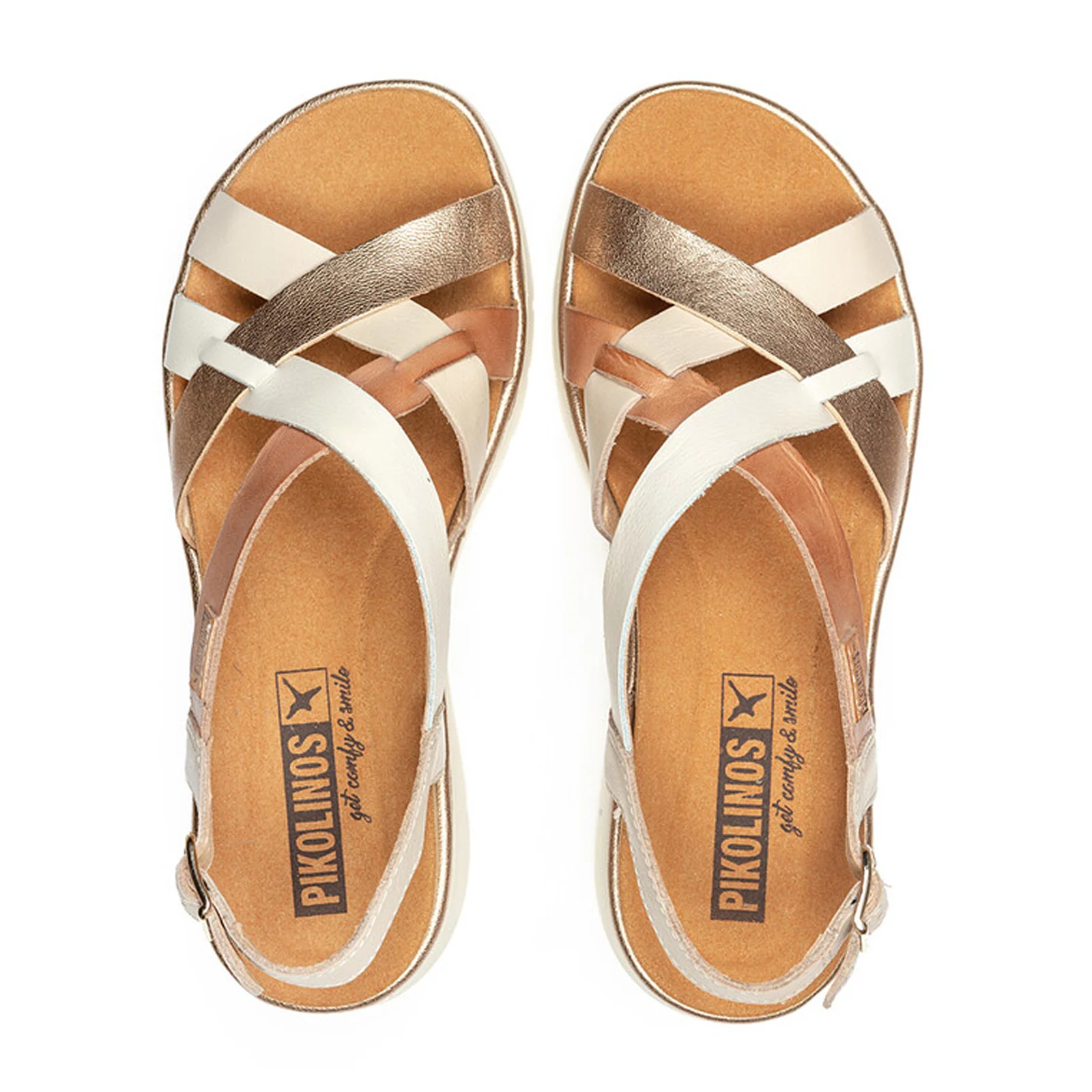Pikolinos Palma W4N-0650C1 Backstrap Sandal (Women) - Marfil - Image 6