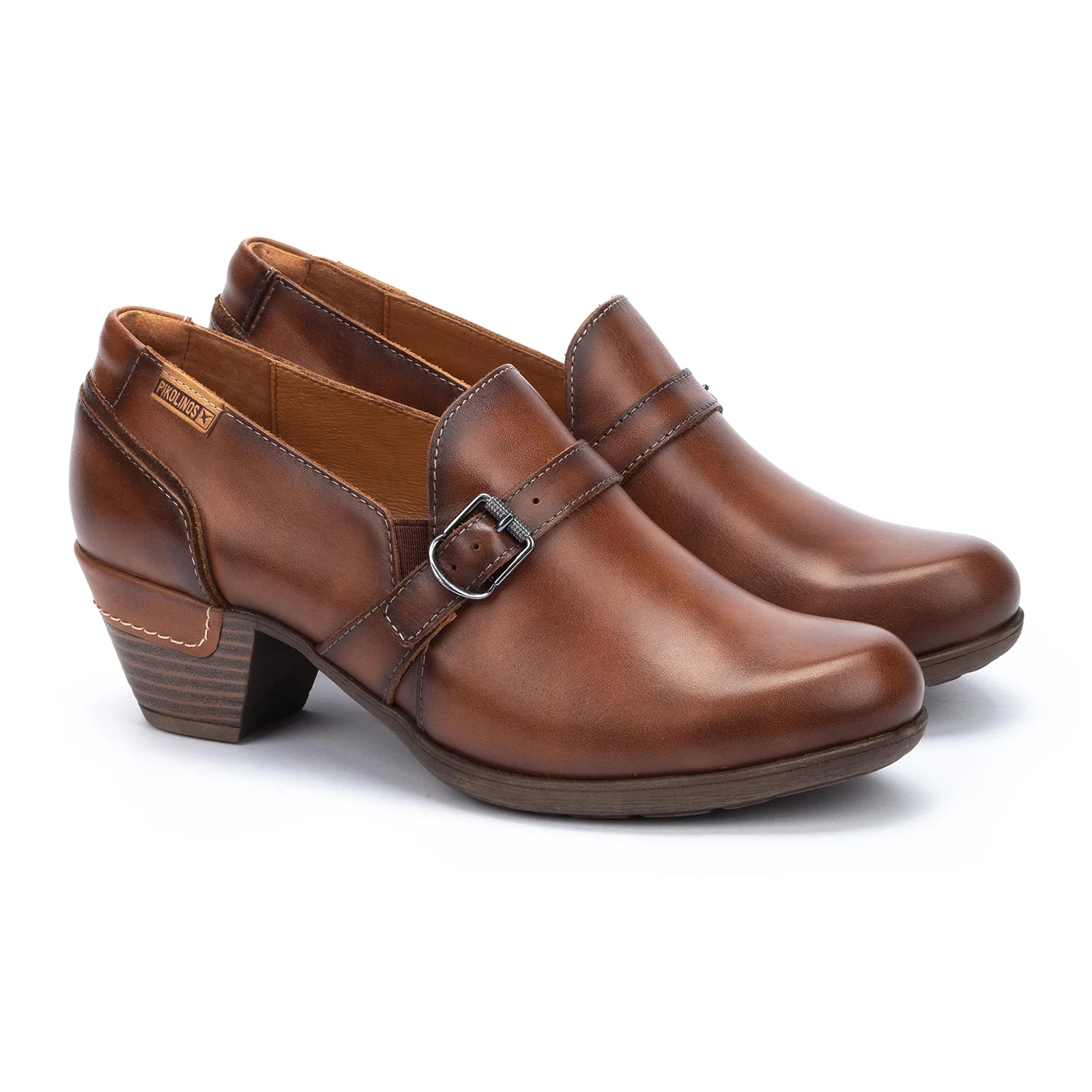 Pikolinos Rotterdam 902-5861 Heeled Ankle Boot (Women) - Cuero - Image 3