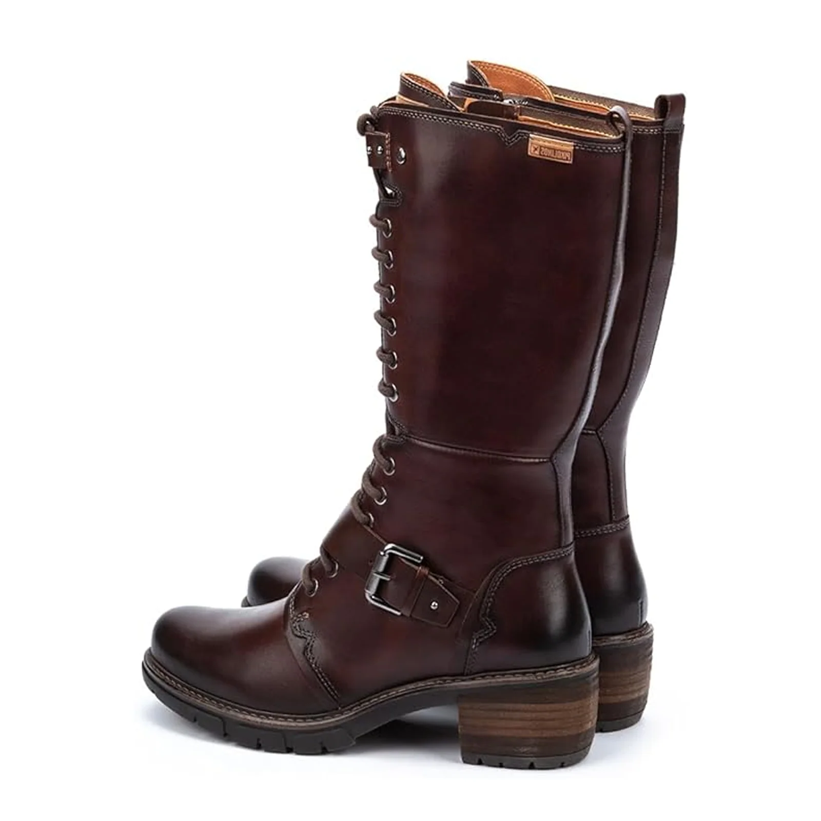 Pikolinos San Sebastia W1T-9624 Tall Boot (Women) - Caoba Leather - Image 2