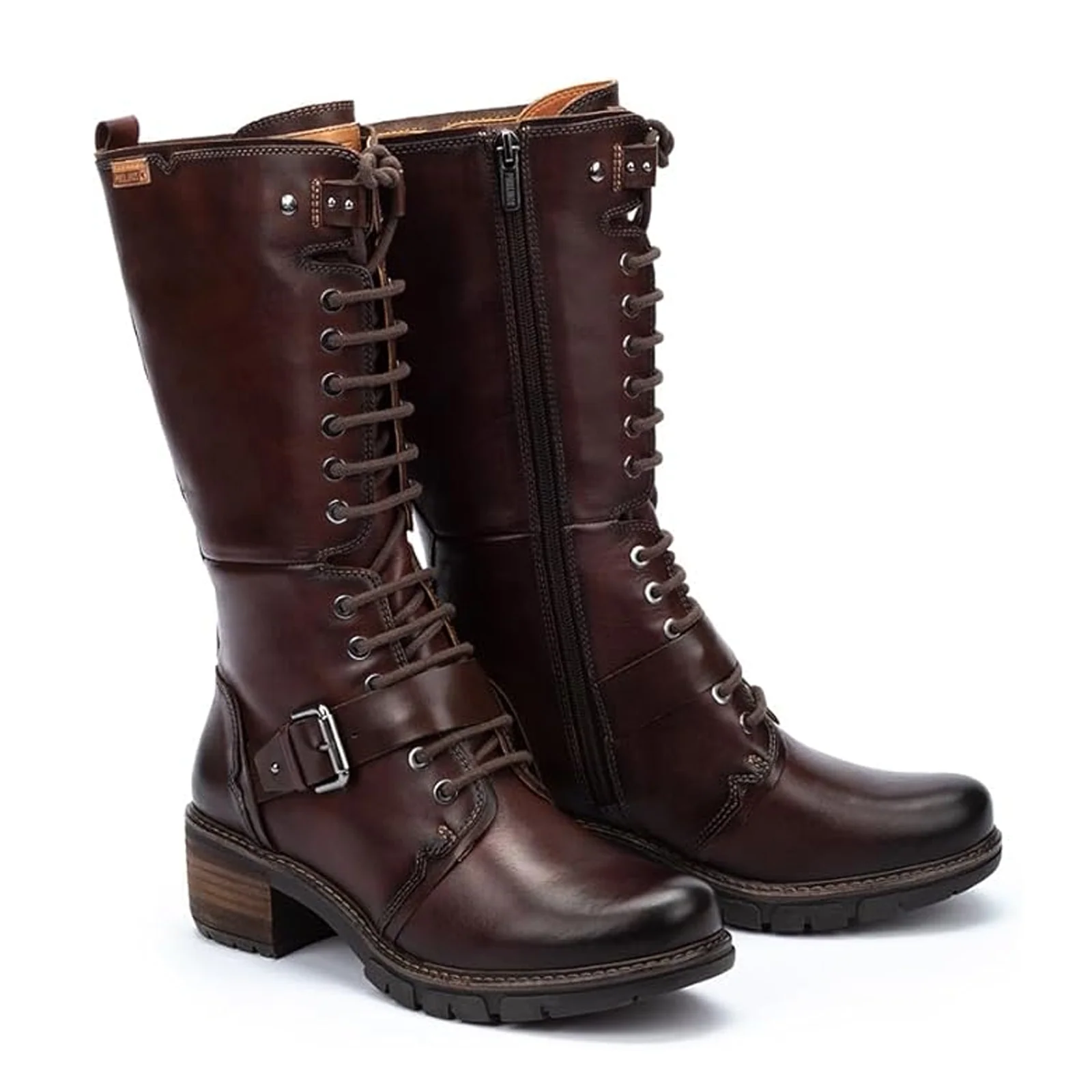 Pikolinos San Sebastia W1T-9624 Tall Boot (Women) - Caoba Leather - Image 4