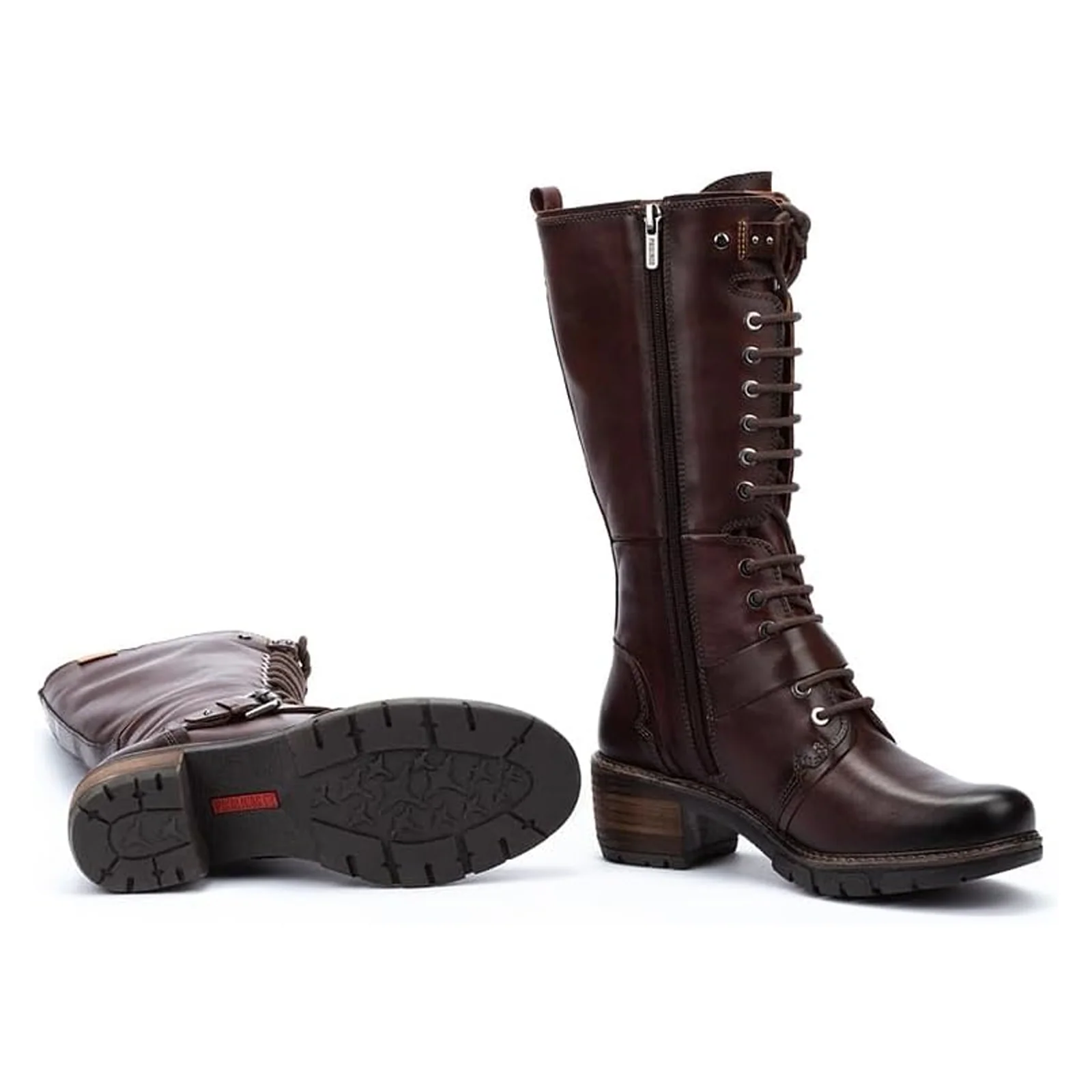 Pikolinos San Sebastia W1T-9624 Tall Boot (Women) - Caoba Leather - Image 5