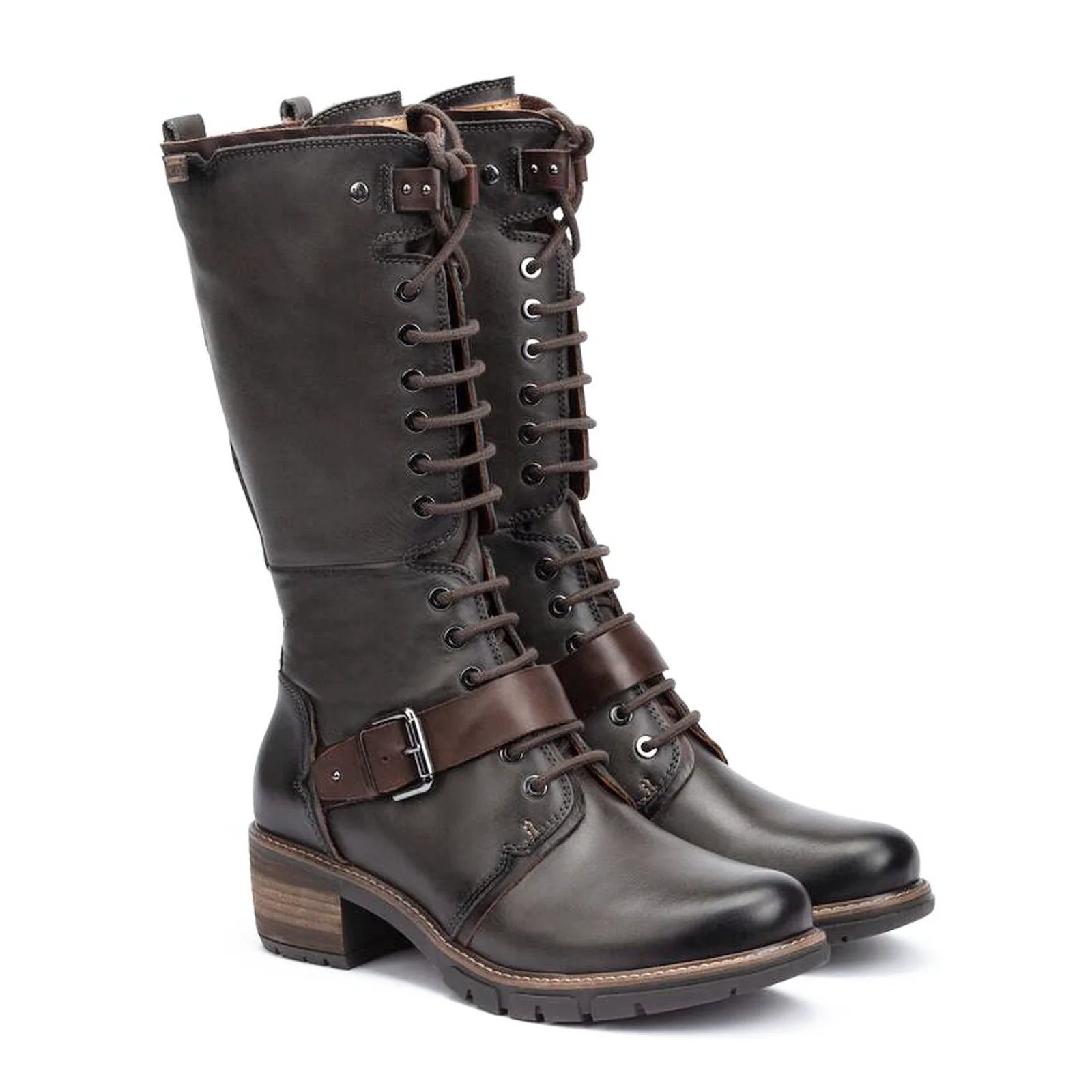 Pikolinos San Sebastia W1T-9624 Tall Boot (Women) - Lead Leather - Image 2